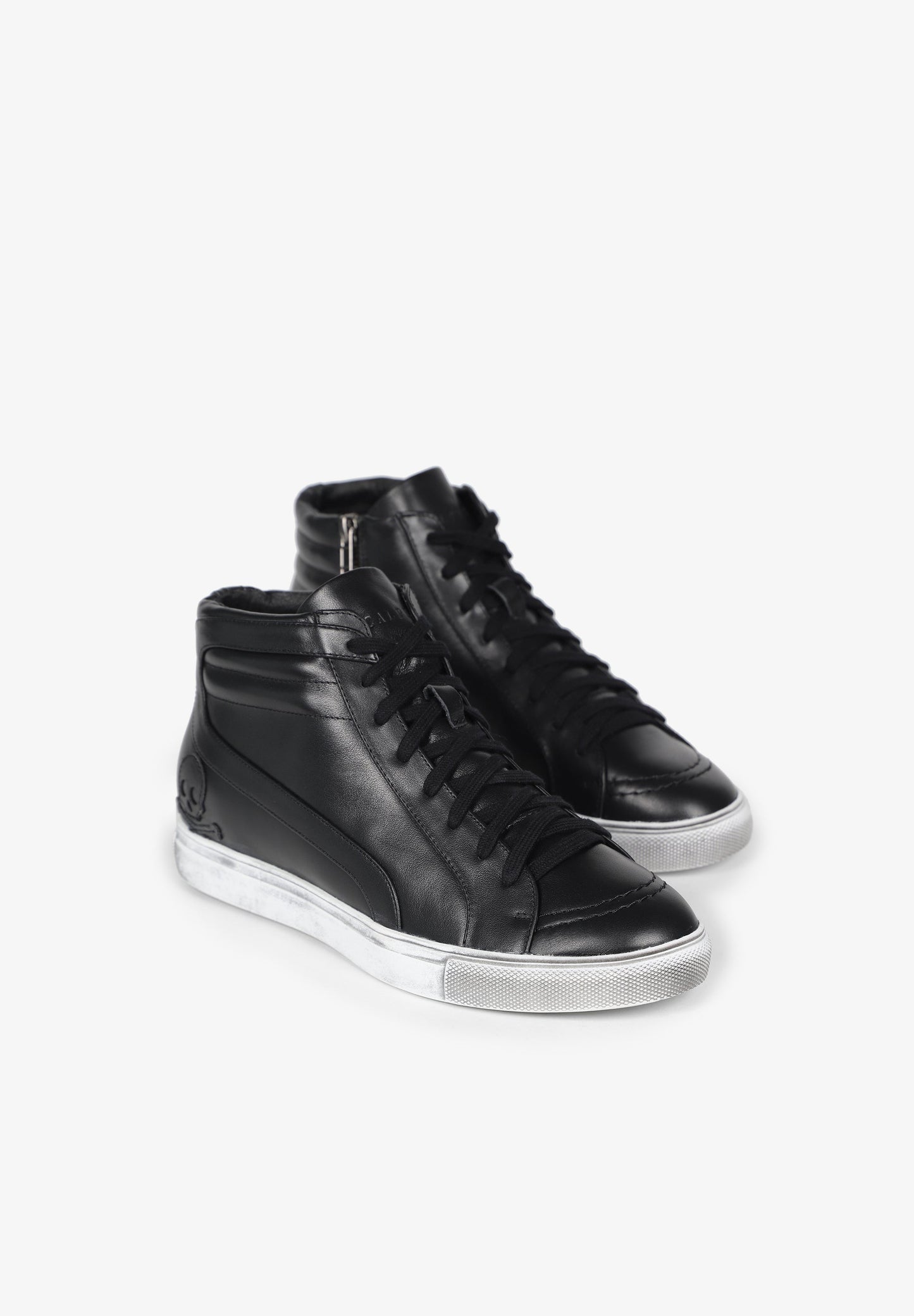 TENIS ALTAS PIEL