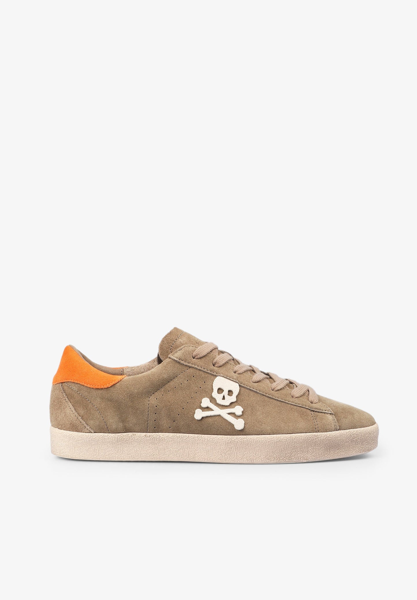 TENIS BAJAS ANTE CALAVERA
