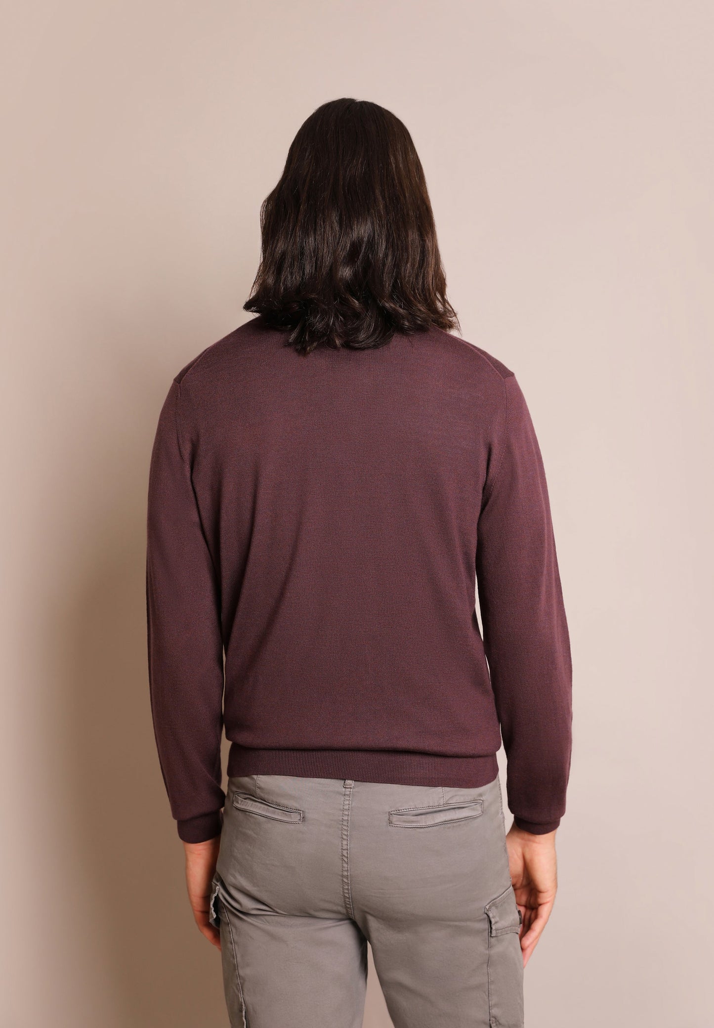 SACO CUELLO PICO CALAVERA LANA