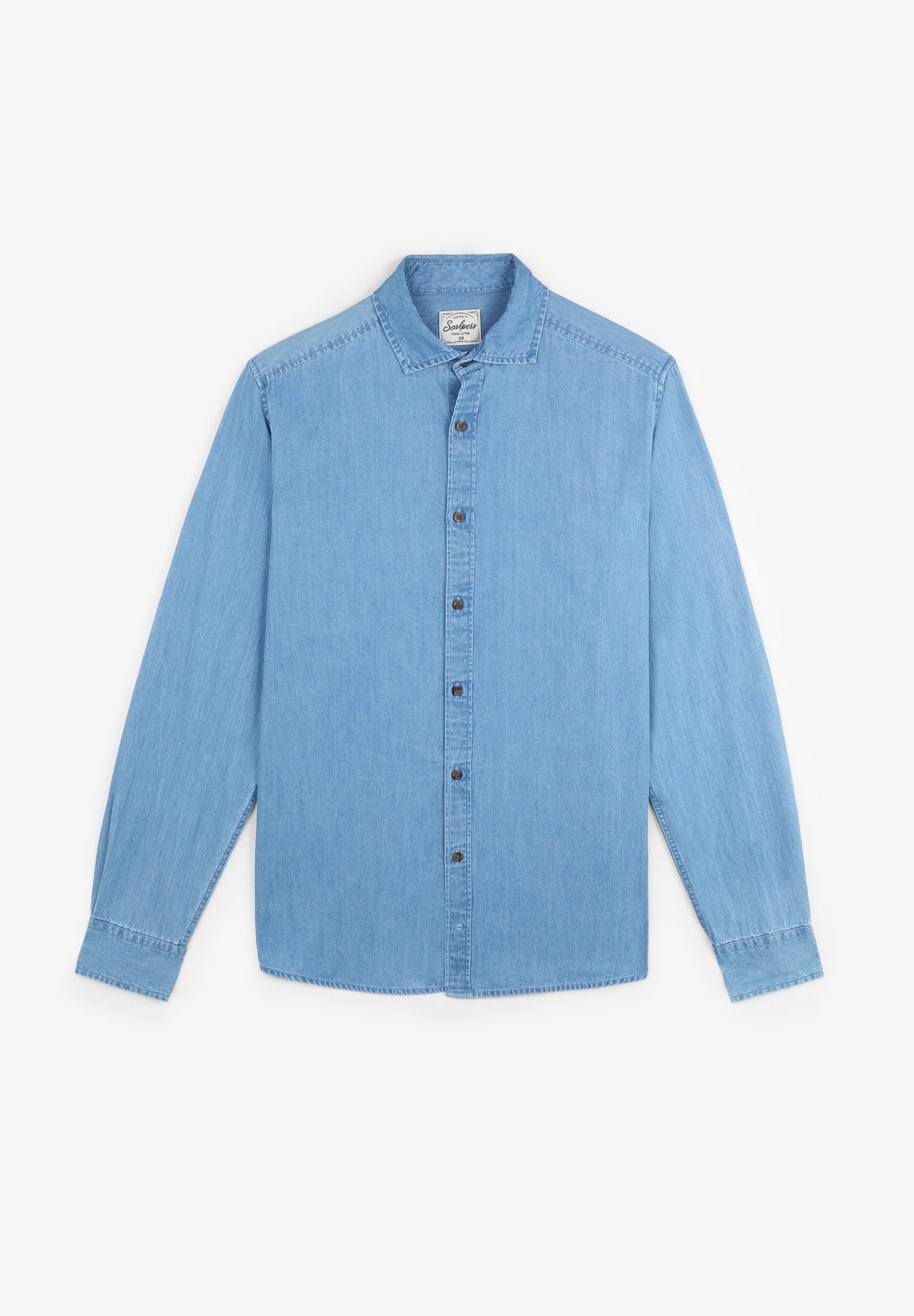 CAMISA JEAN BOTONES CONTRASTE