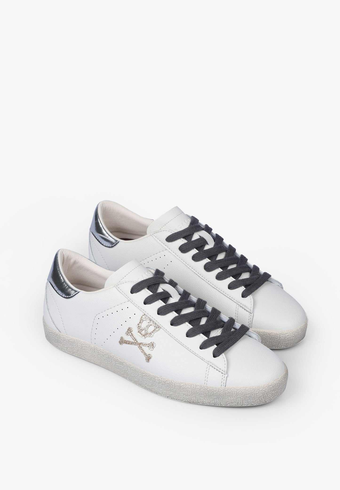 TENIS BAJAS CALAVERA GLITTER