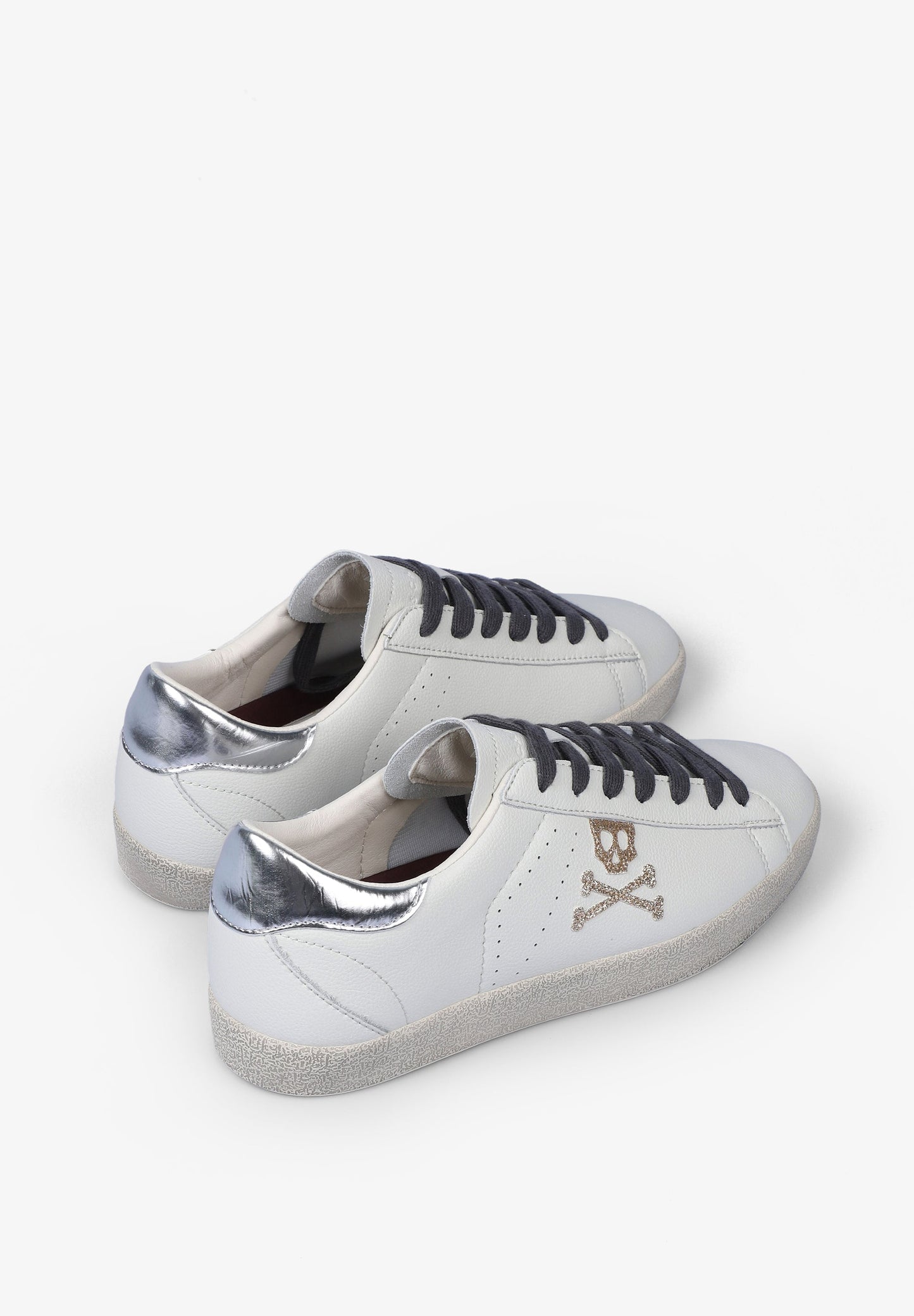 TENIS BAJAS CALAVERA GLITTER