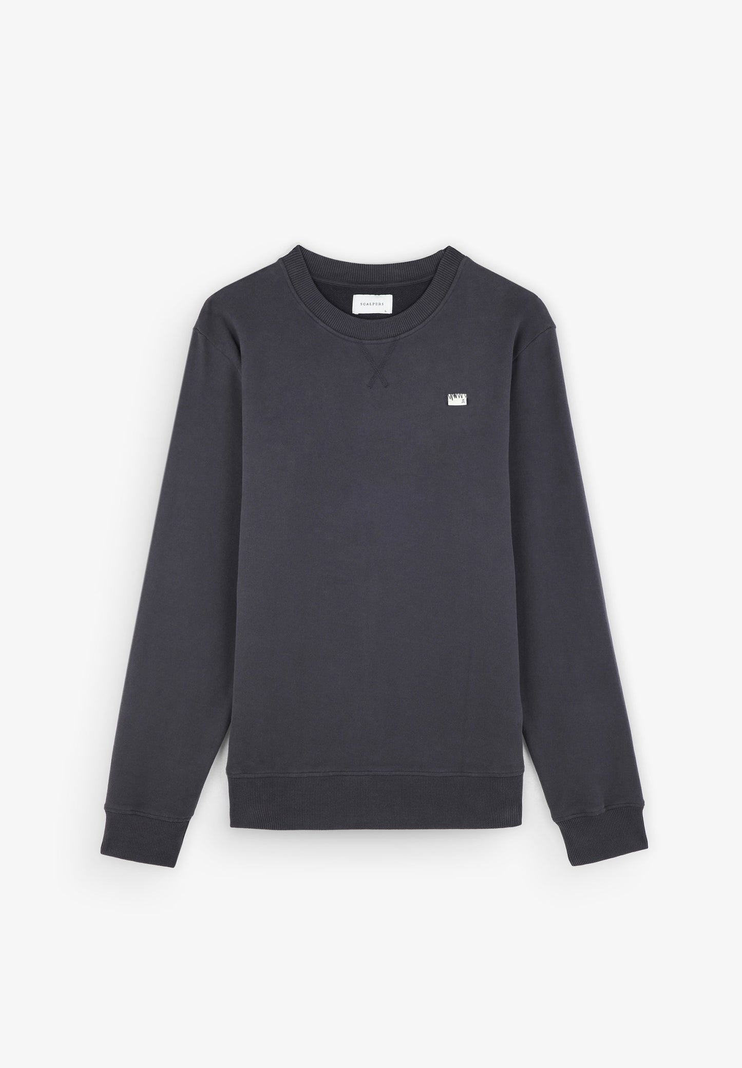 BUZO LOGO TRASERO FLOCADO