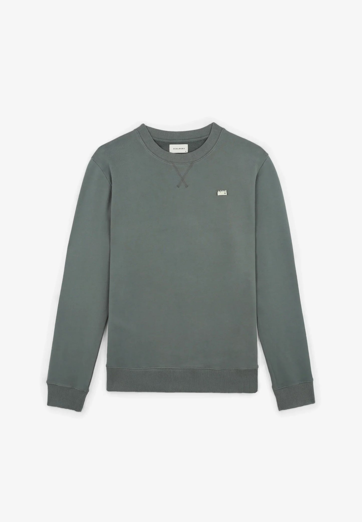 BUZO LOGO TRASERO FLOCADO