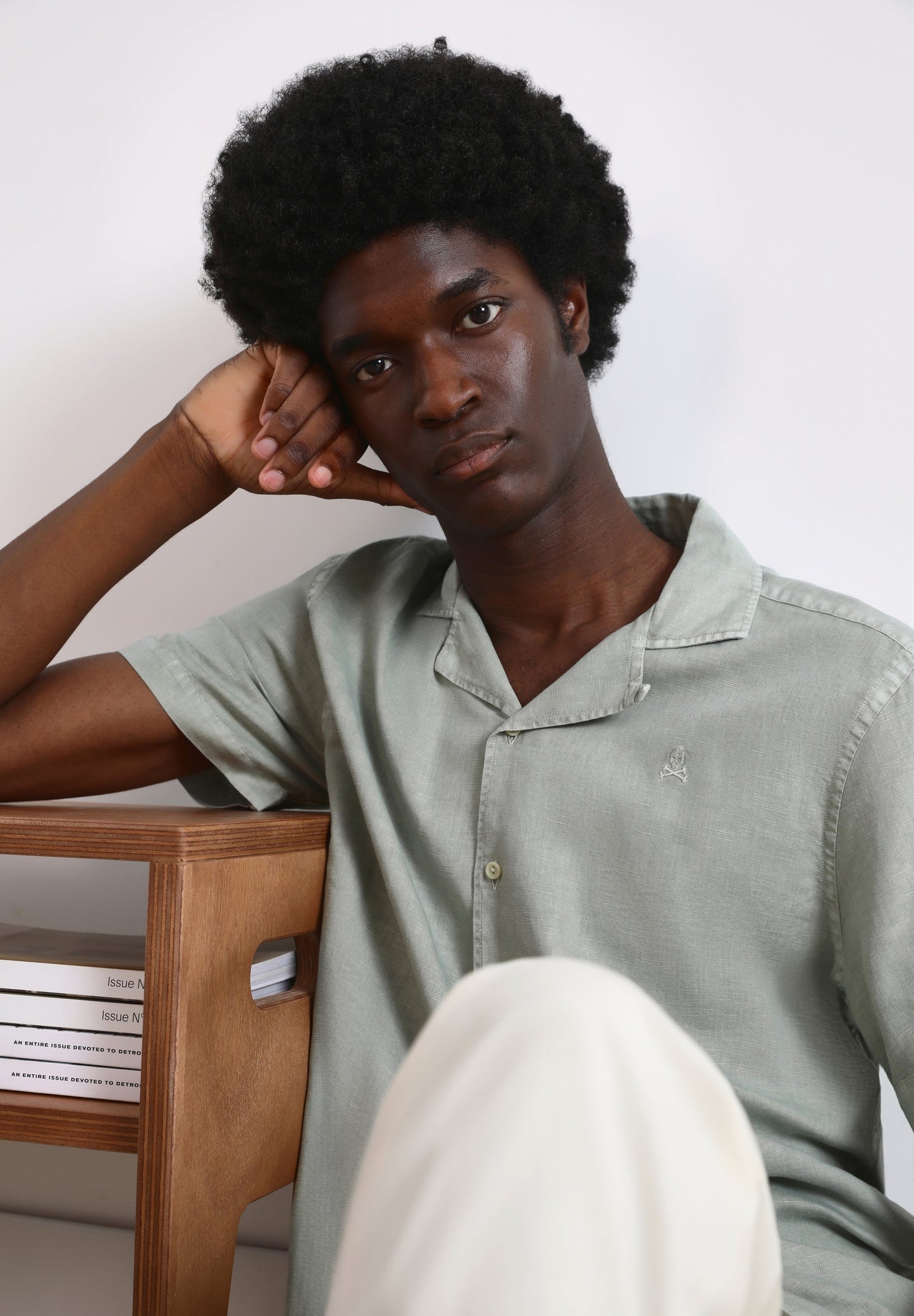 CAMISA MANGA CORTA LINO