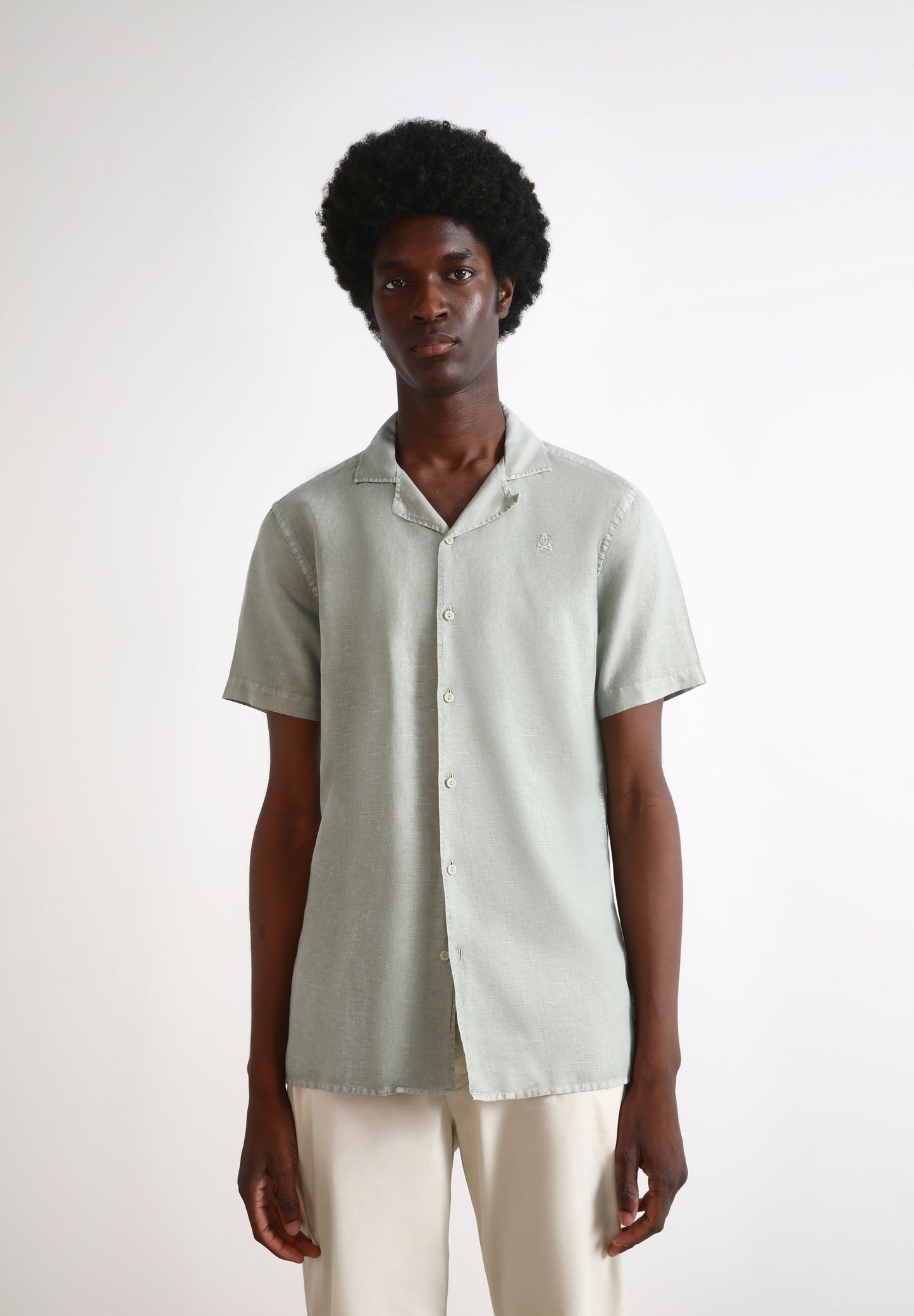 CAMISA MANGA CORTA LINO