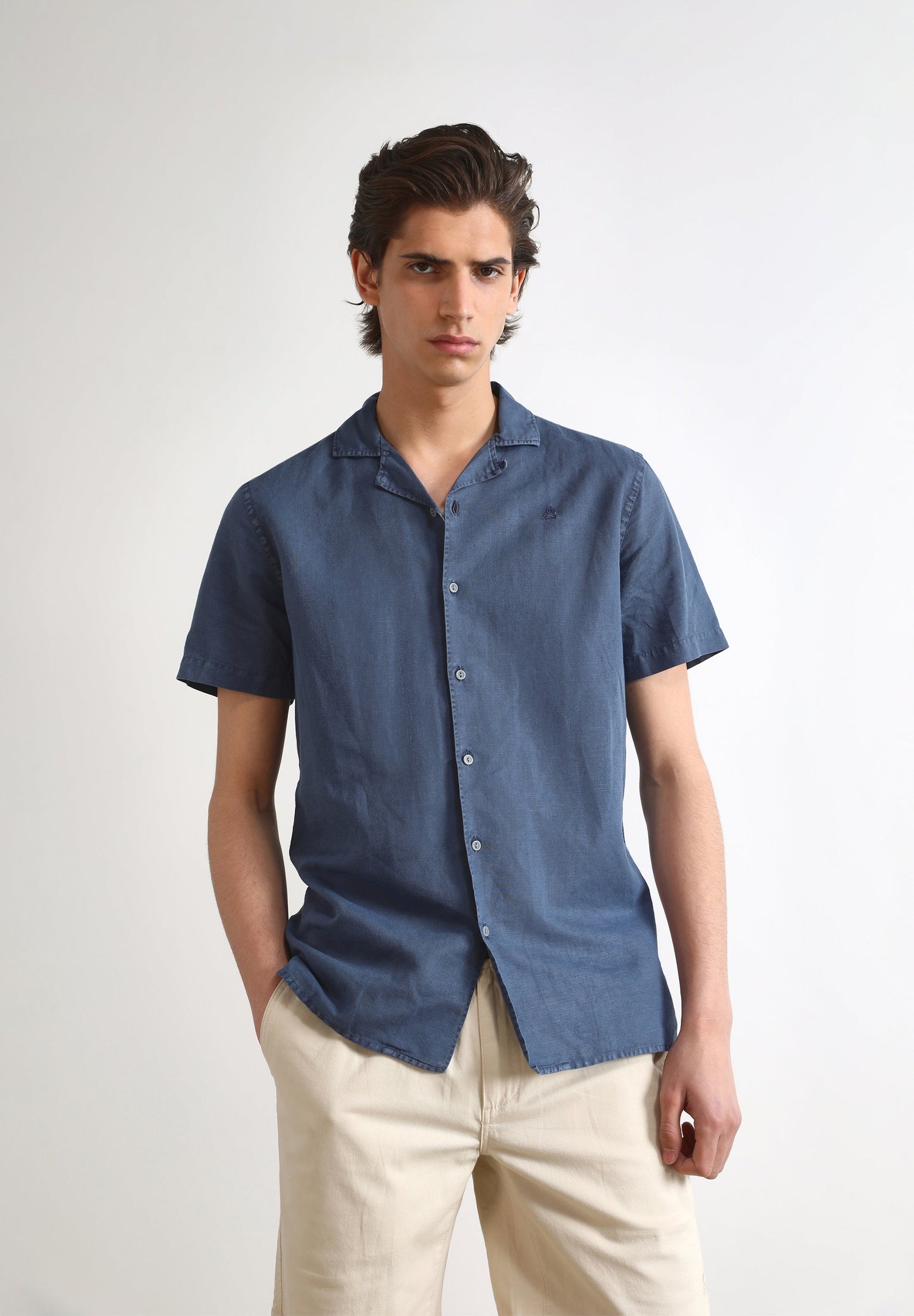 CAMISA MANGA CORTA LINO