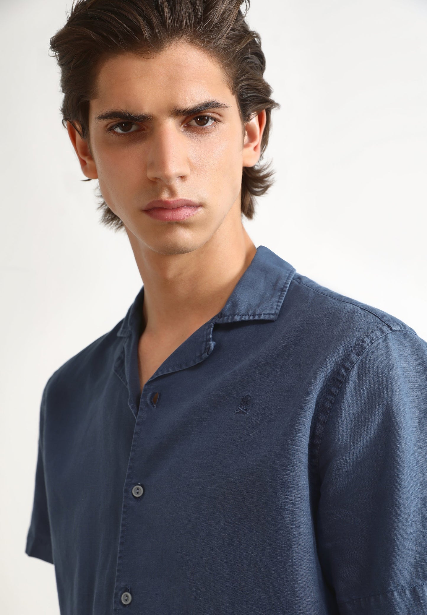 CAMISA MANGA CORTA LINO