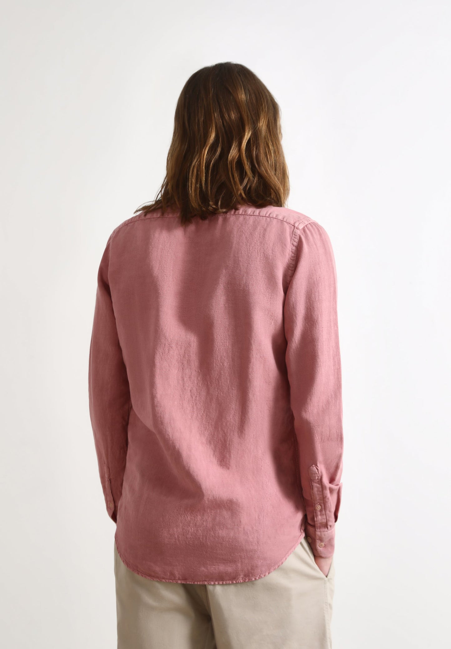 CAMISA LINO CALAVERA