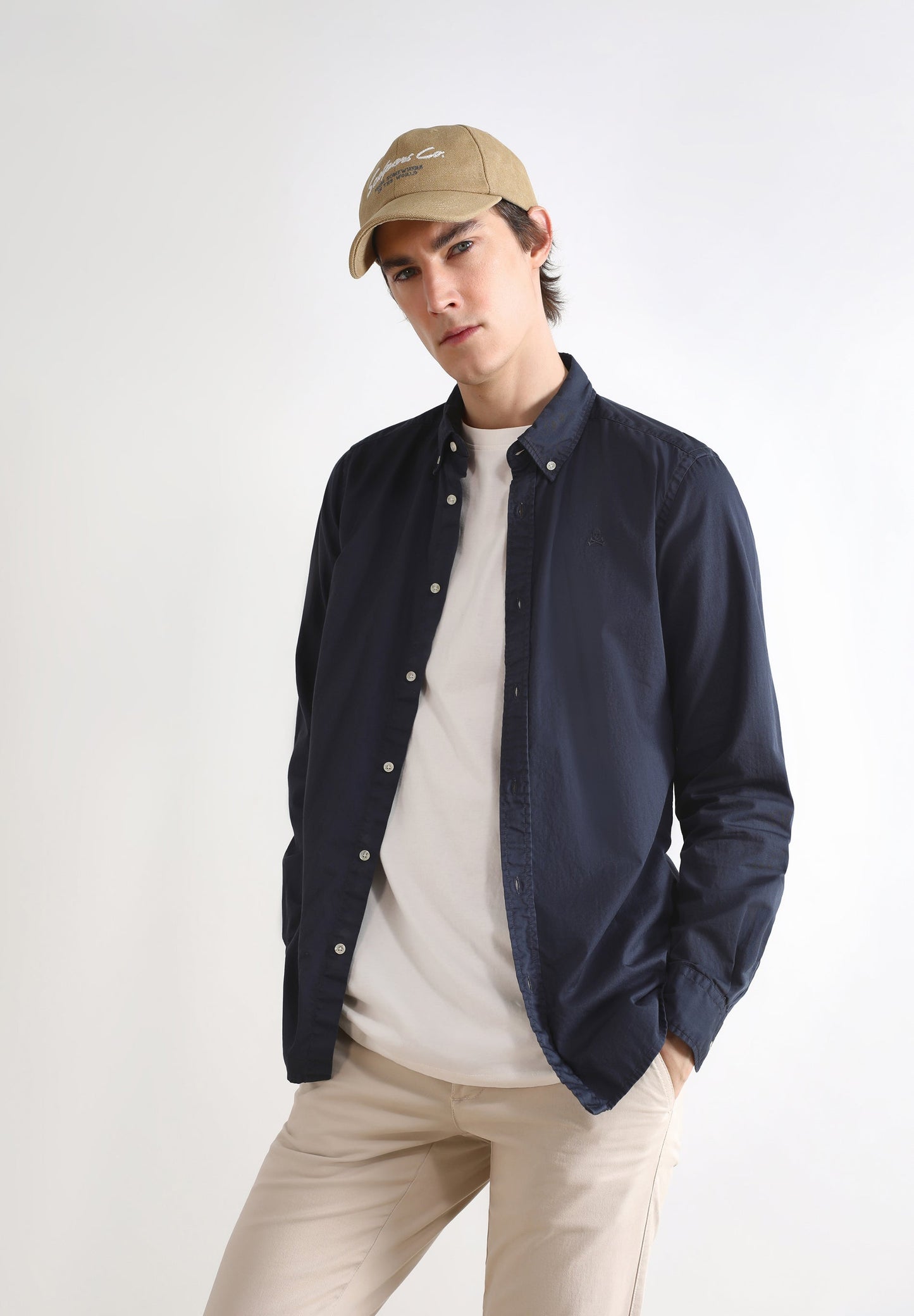 CAMISA LAVADA CALAVERA