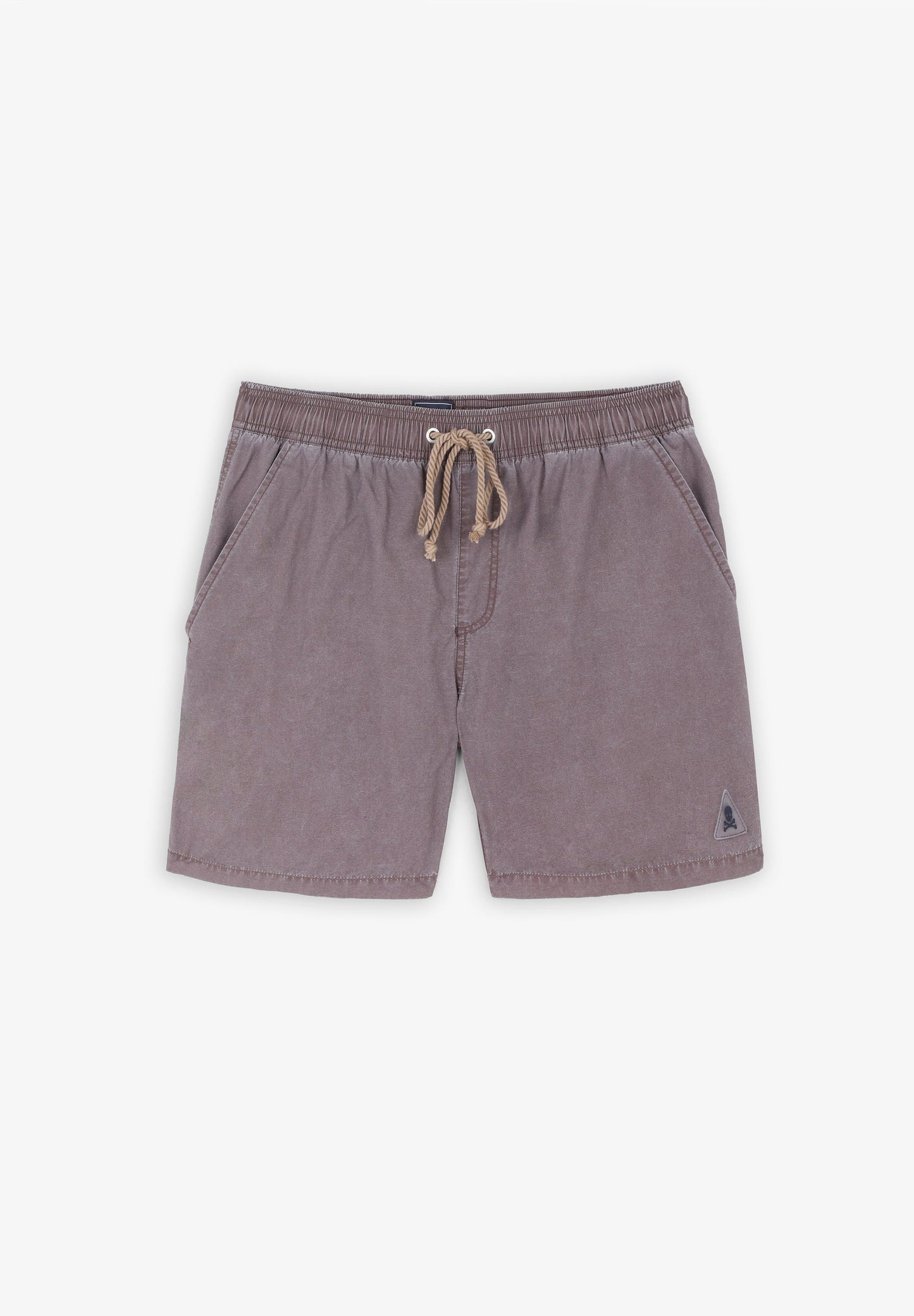 PANTALONETA DE BAÑO LAVADO CALAVERA BORDADA