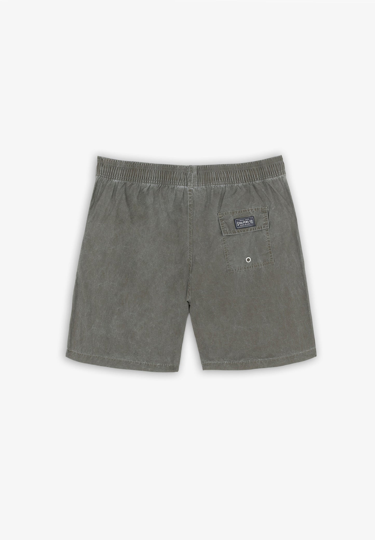 PANTALONETA DE BAÑO LAVADO CALAVERA BORDADA