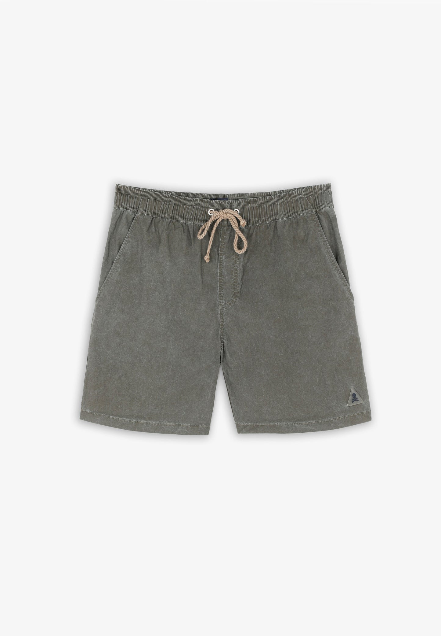 PANTALONETA DE BAÑO LAVADO CALAVERA BORDADA