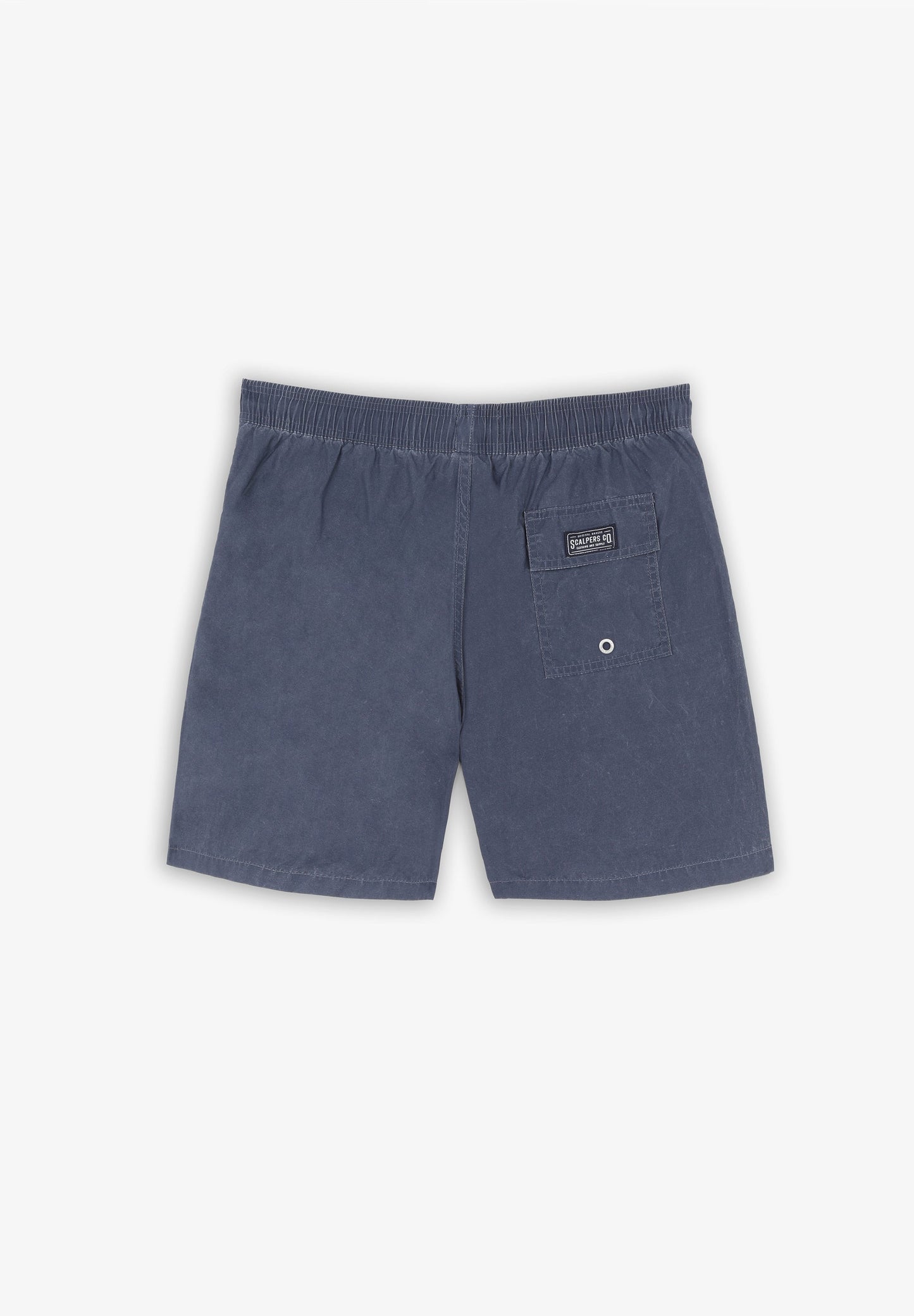 PANTALONETA DE BAÑO LAVADO CALAVERA BORDADA