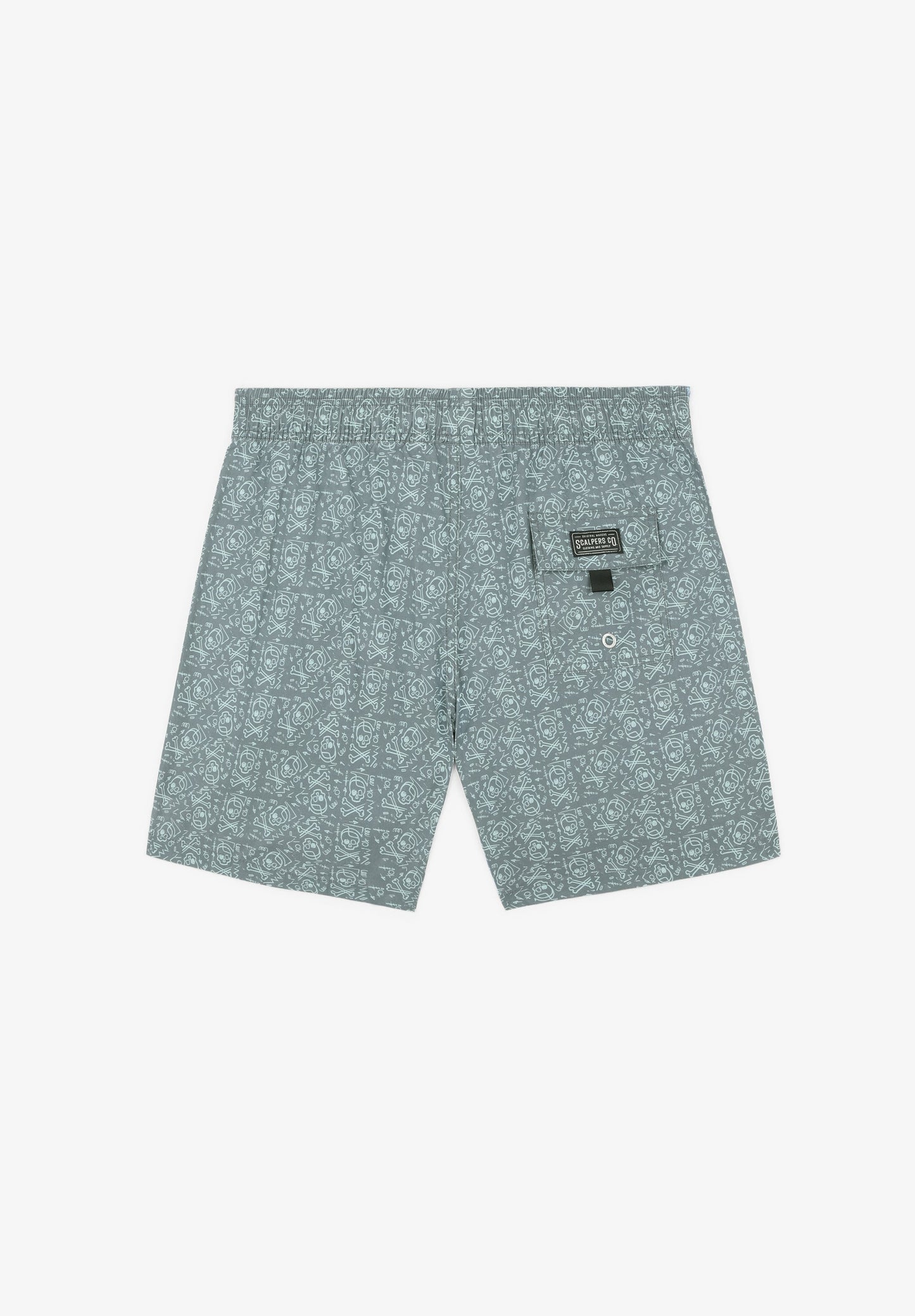 PANTALONETA DE BAÑO DIBUJO CALAVERAS