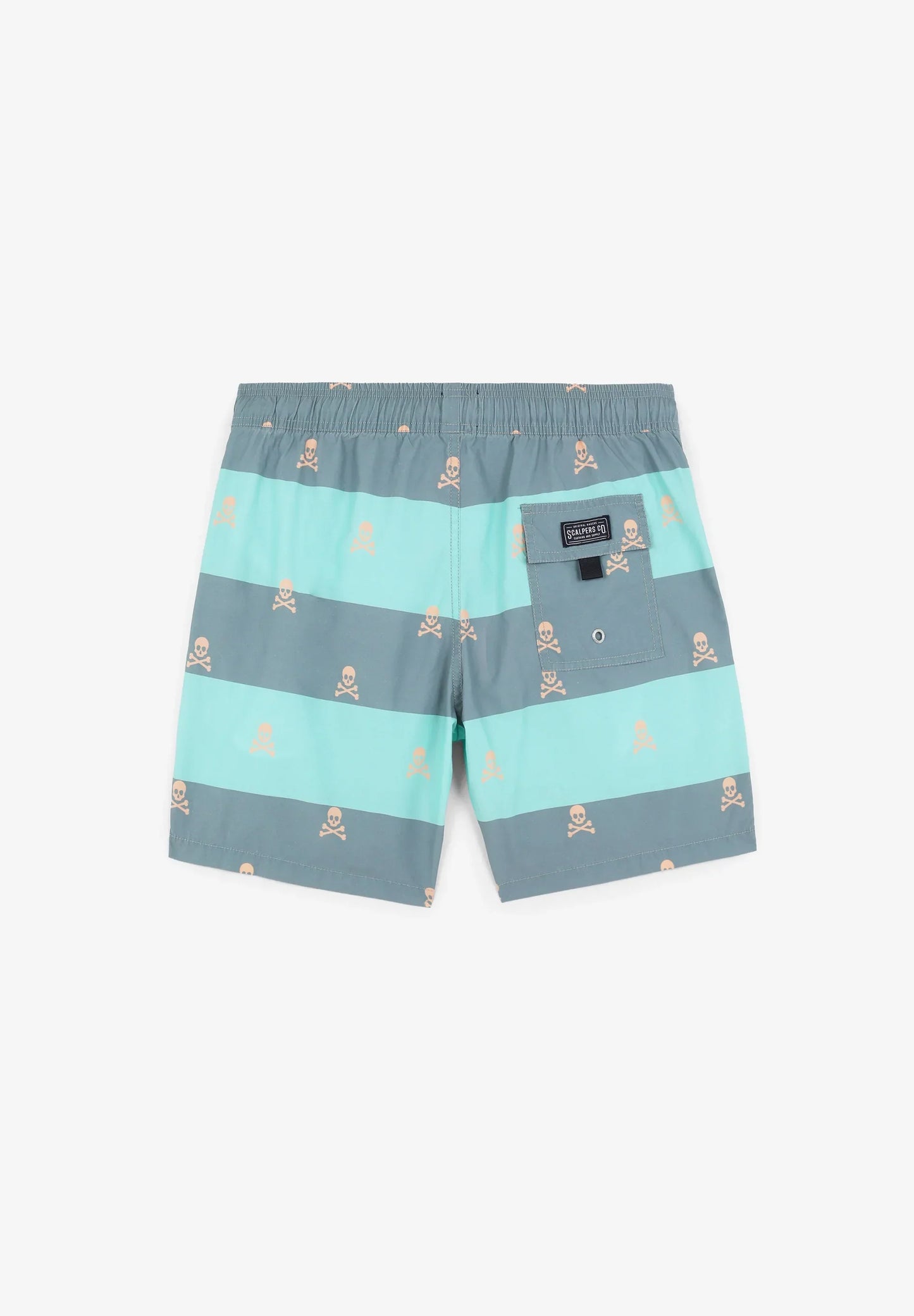 PANTALONETA DE BAÑO RAYAS CALAVERAS