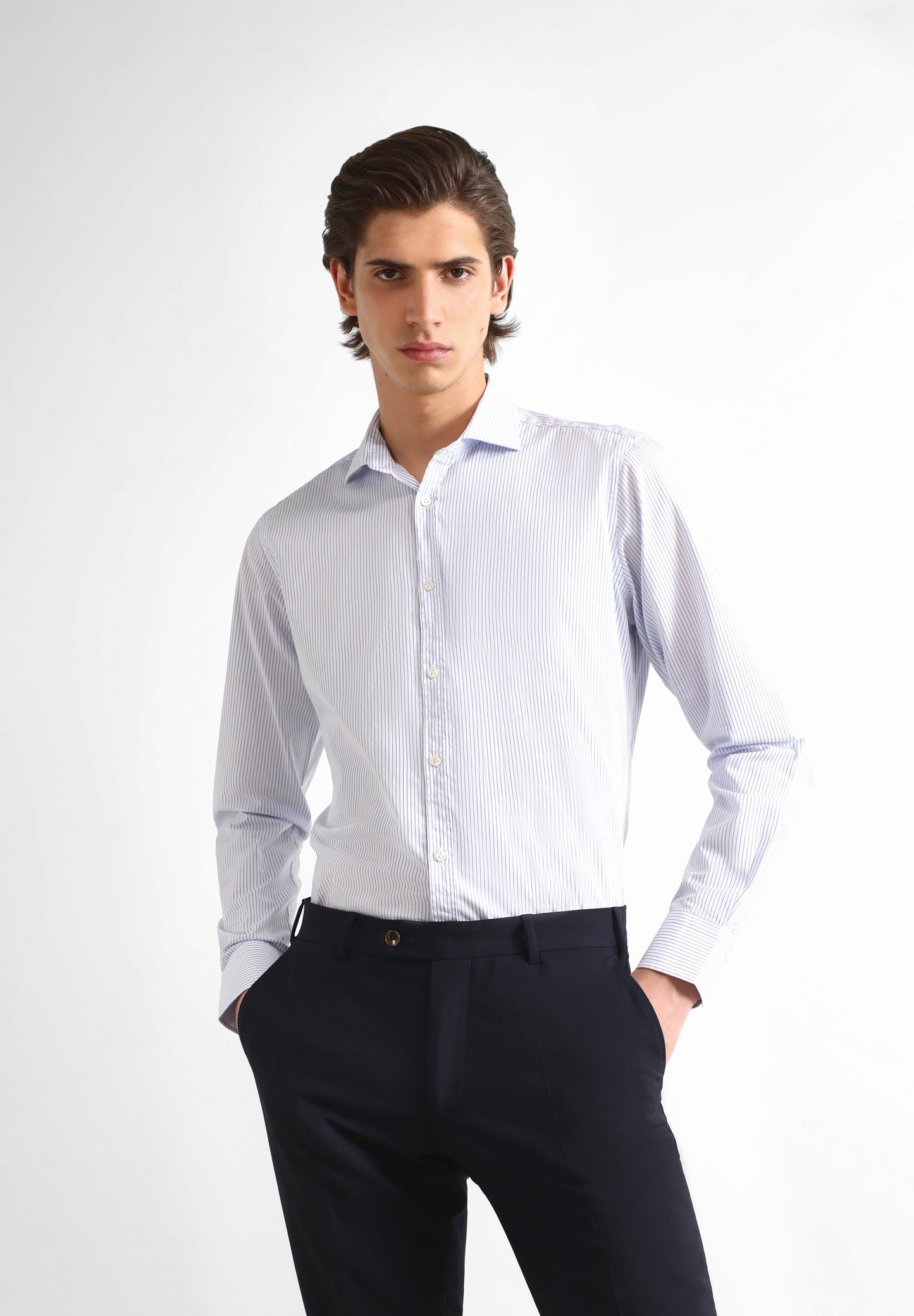 CAMISA MIL RAYAS SLIM