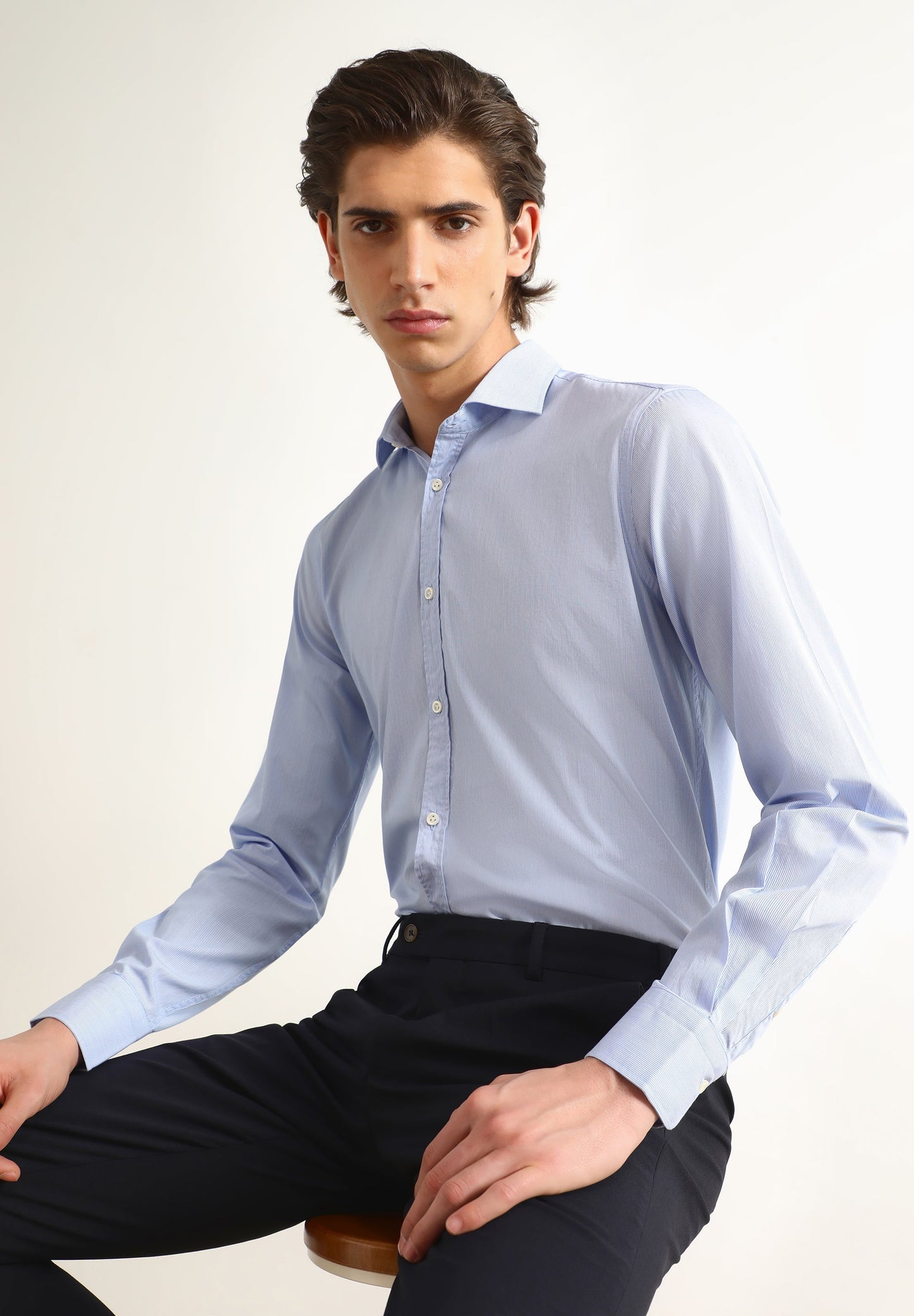 CAMISA MIL RAYAS SLIM