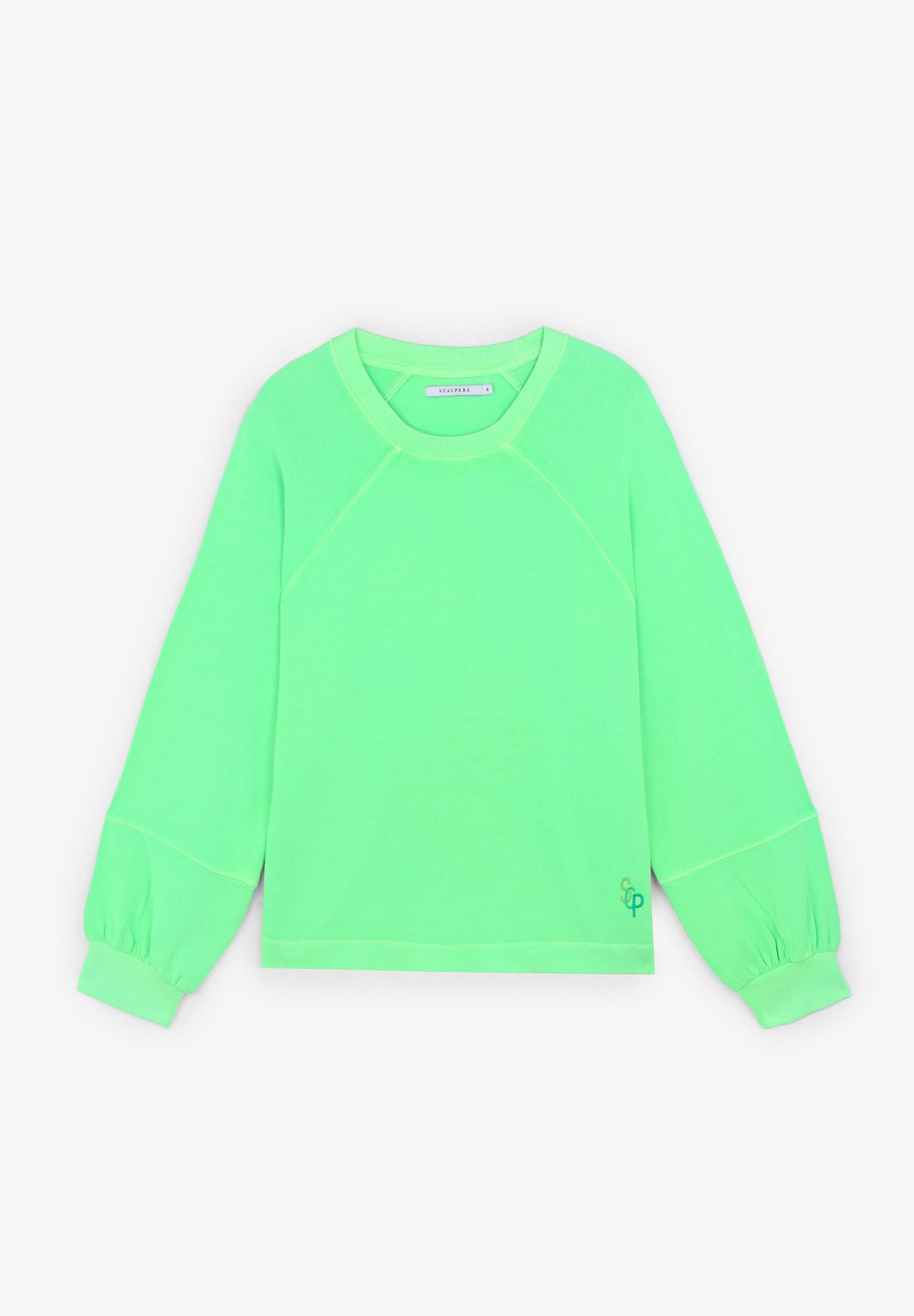 BUZO BORDADO MANGA RANGLAN