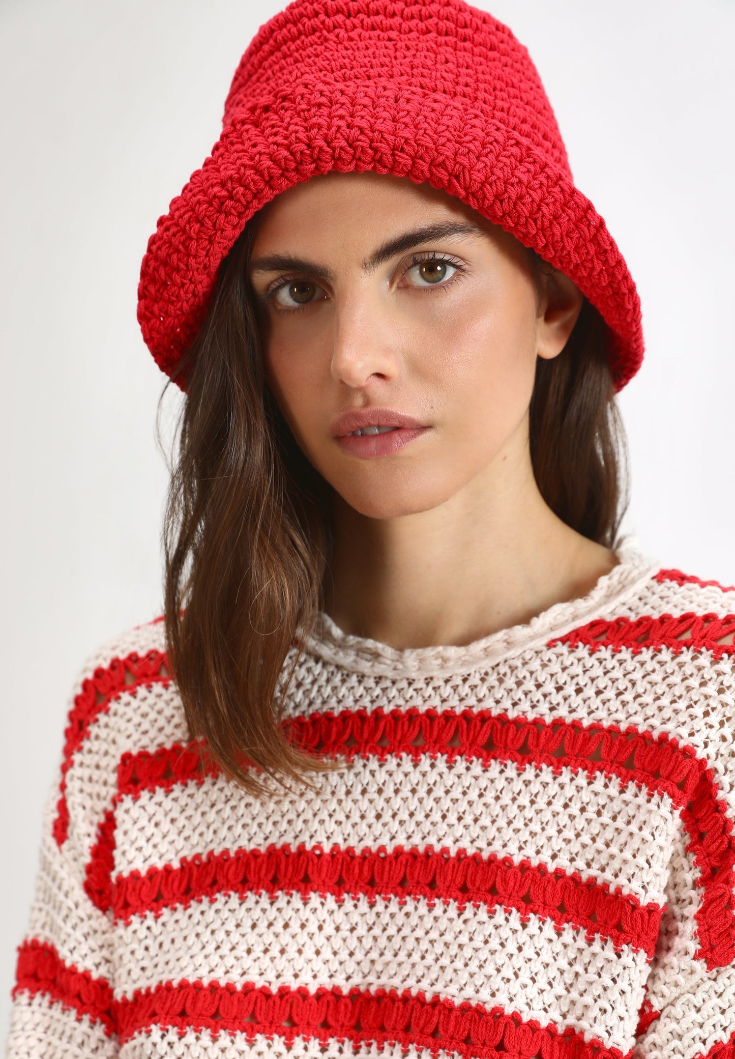 SACO CROCHET RAYAS
