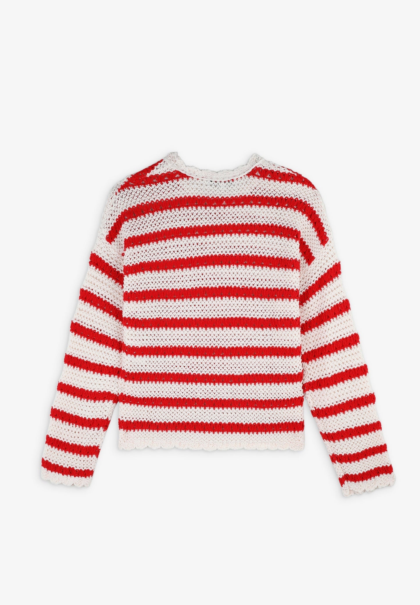 SACO CROCHET RAYAS