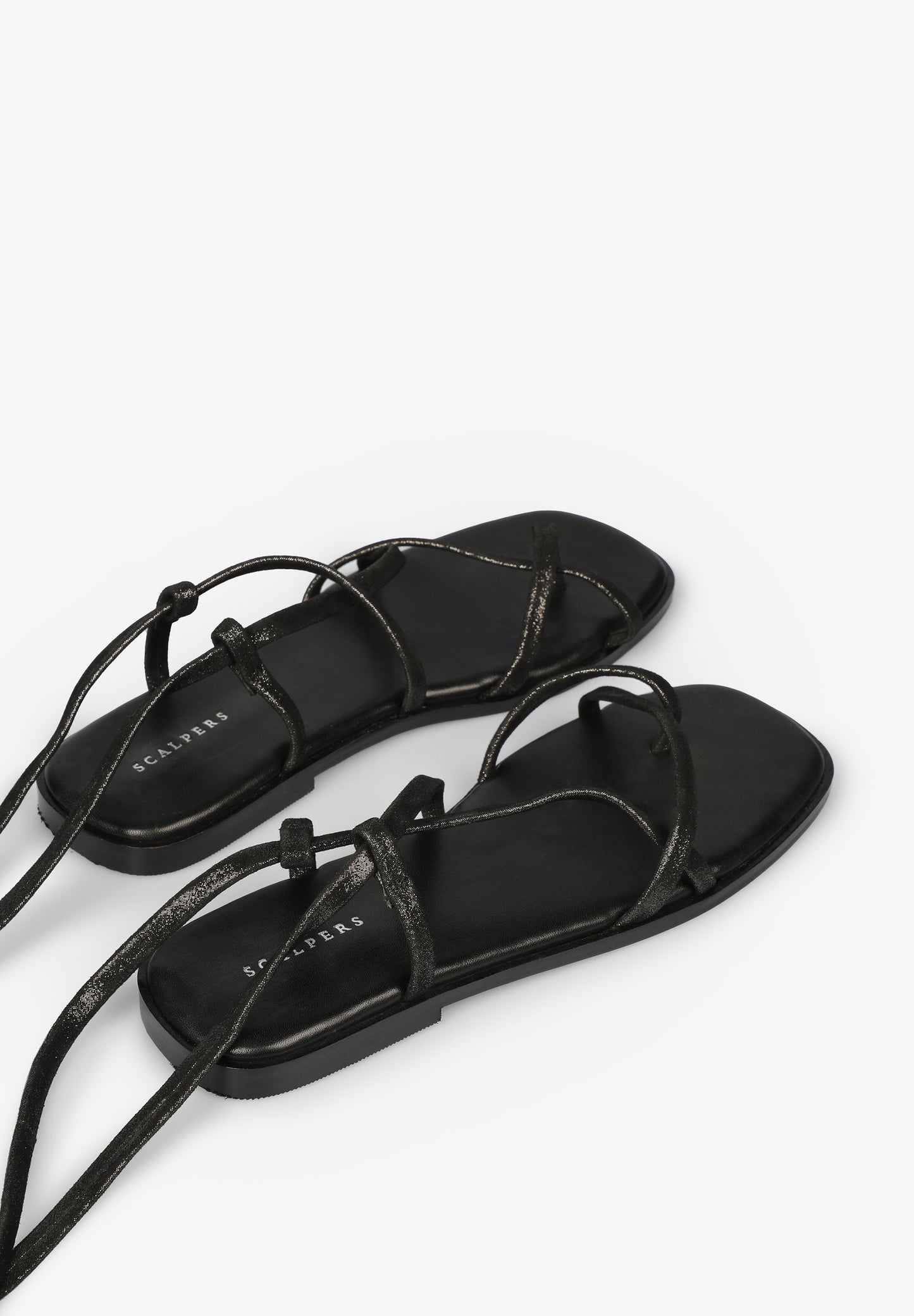 SANDALIAS TIRAS GLITTER