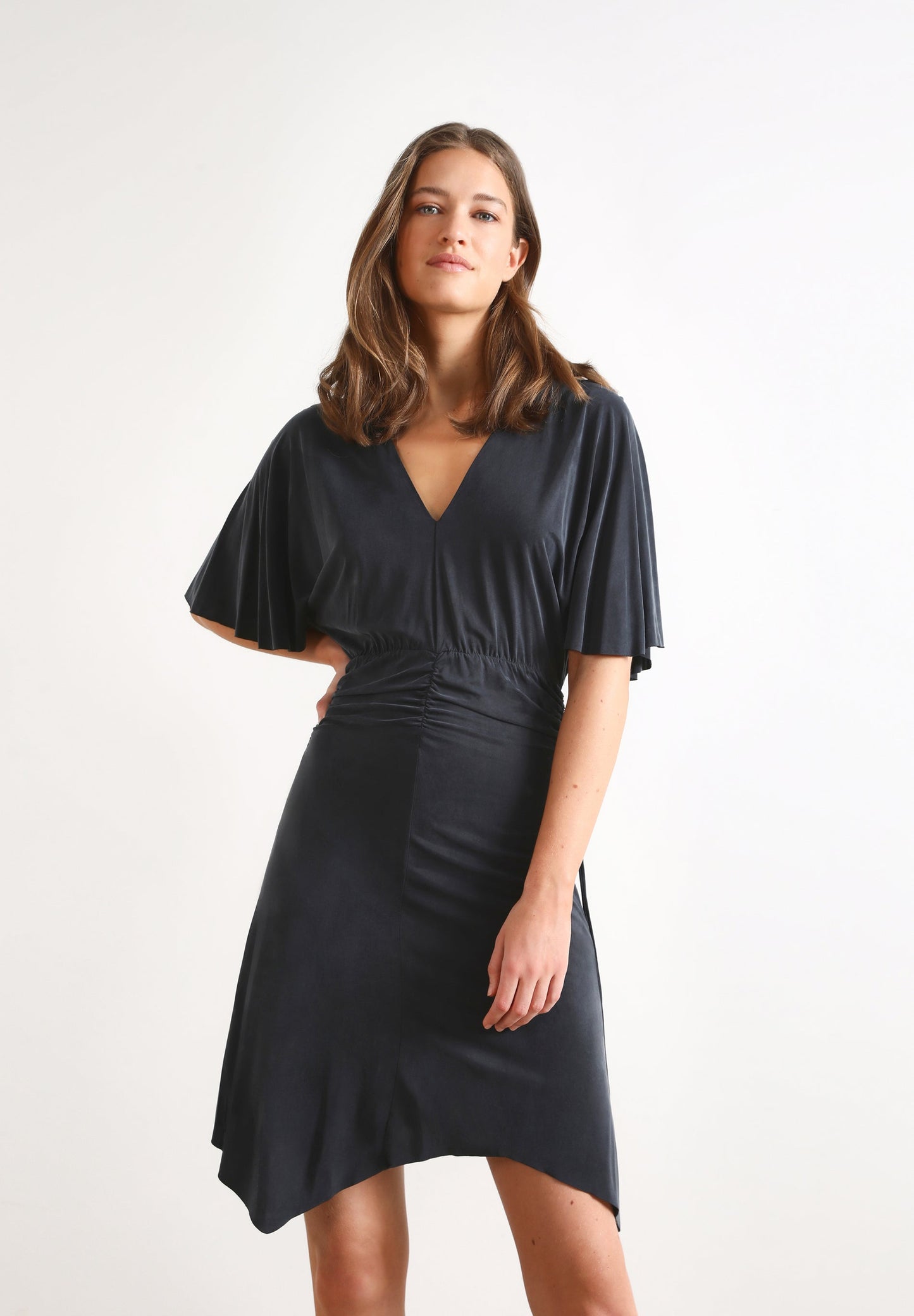 VESTIDO MINI CUPRO