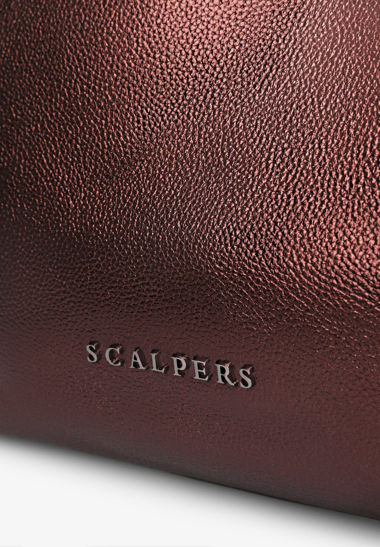 BOLSO SHOPPER PIEL METALIZADO