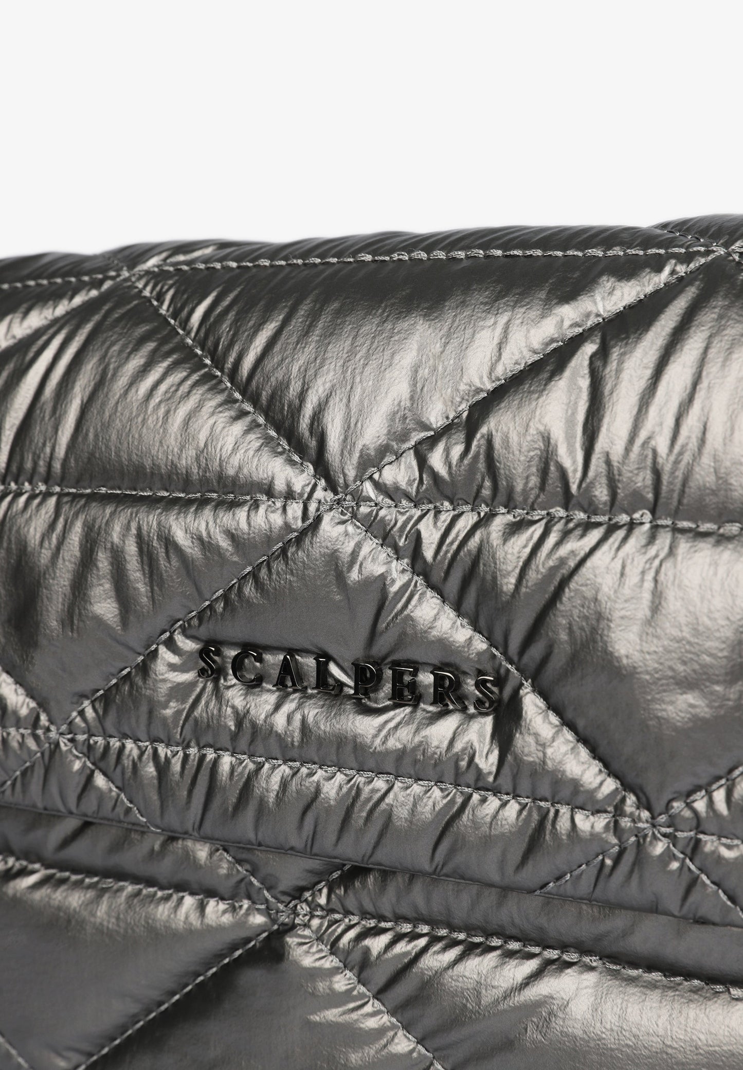 BOLSO BANDOLERA ACOLCHADO METALIZADO