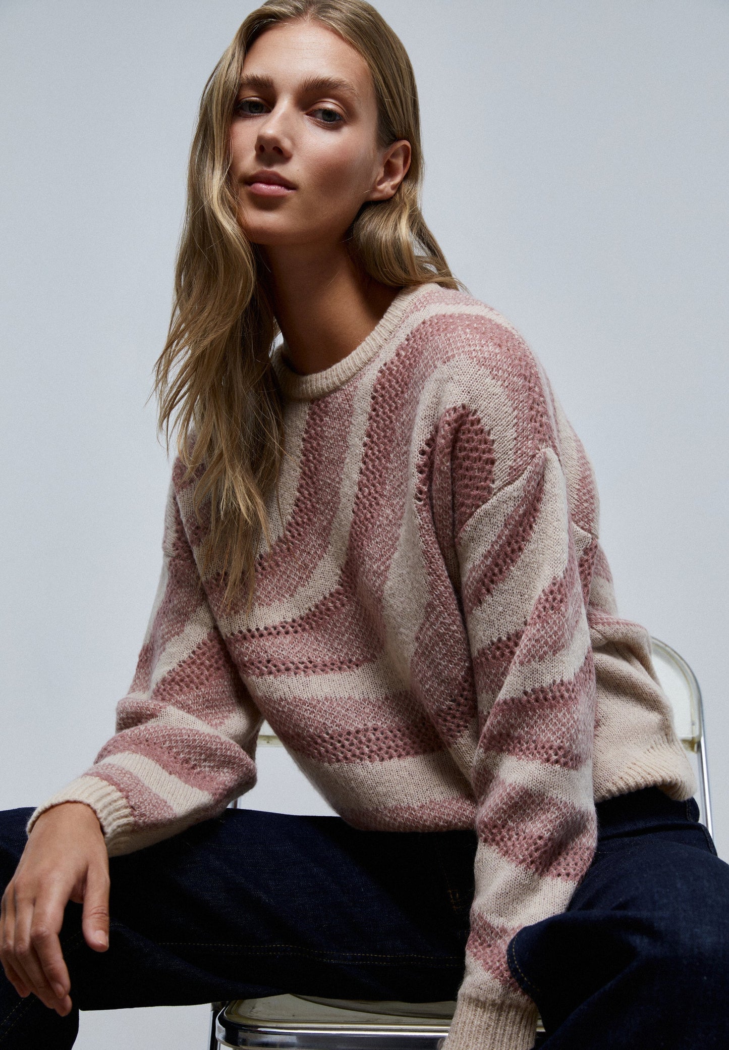 SACO PUNTO MOHAIR