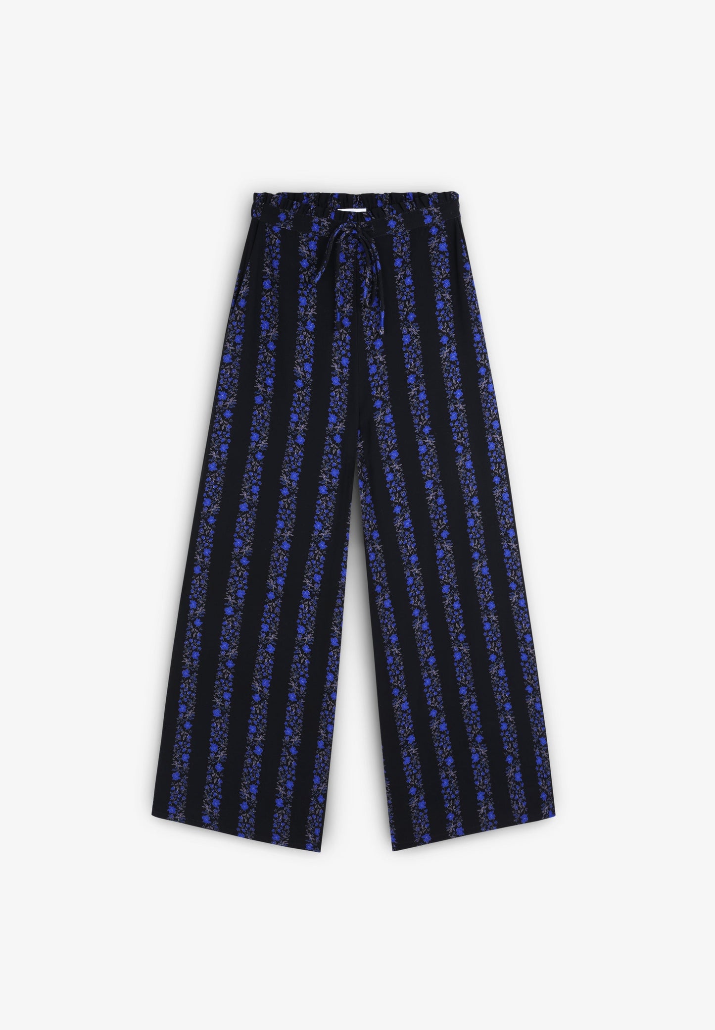 PANTALÓN PALAZZO RAYAS FLORES