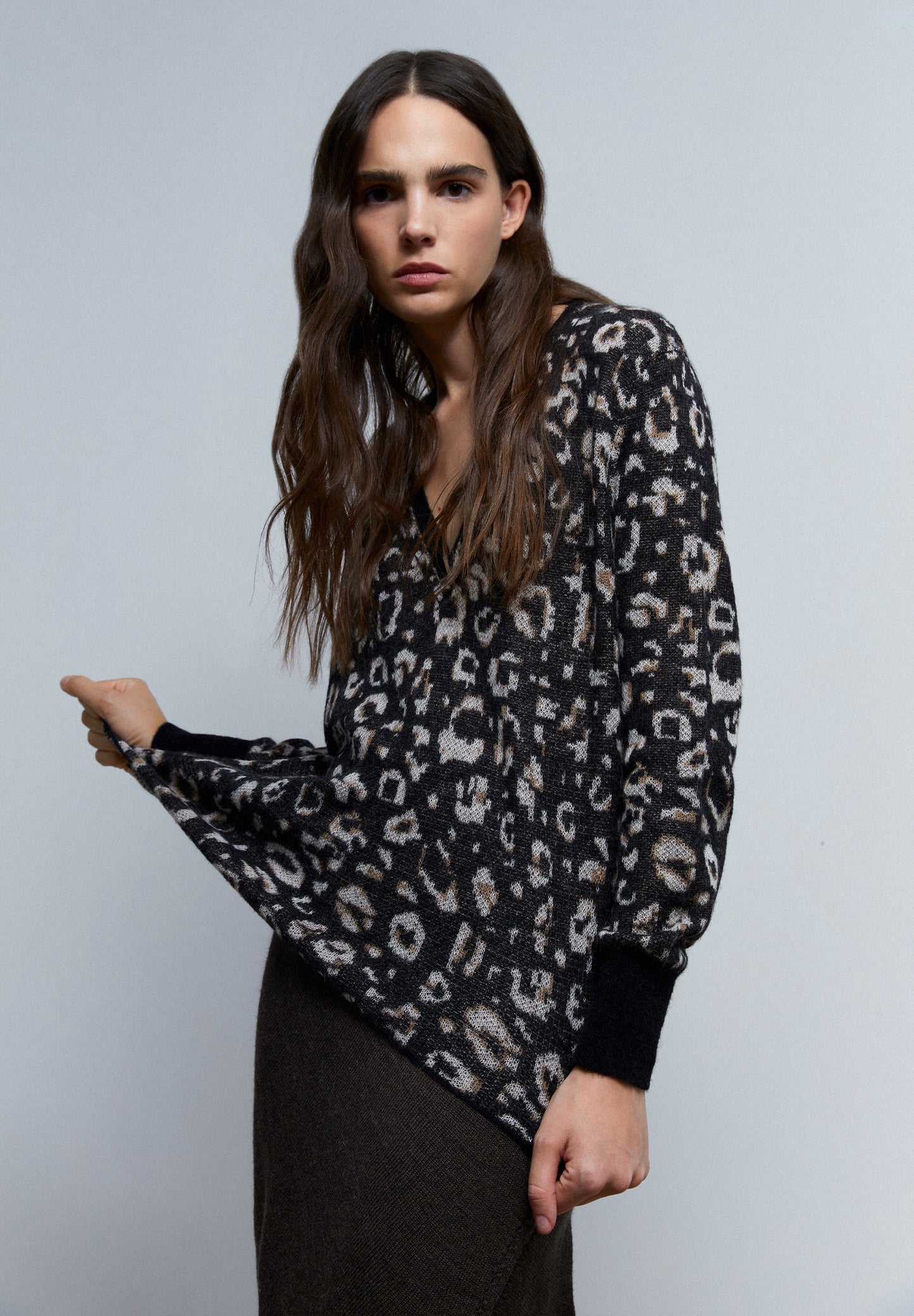 SACO PUNTO ANIMAL PRINT