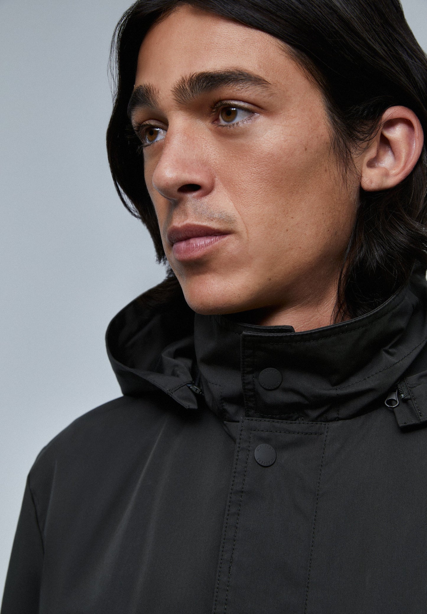 PARKA LARGA ALGODÓN