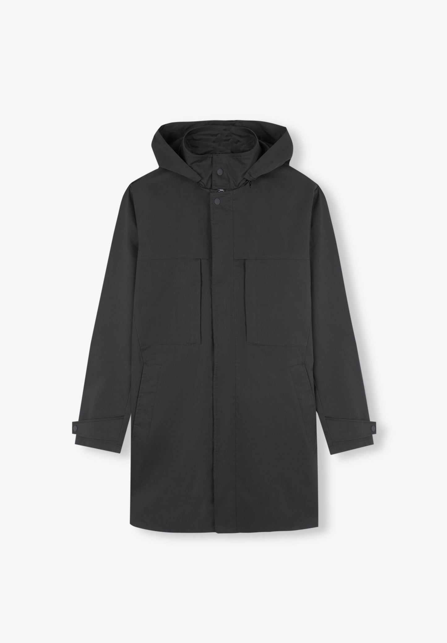 PARKA LARGA ALGODÓN