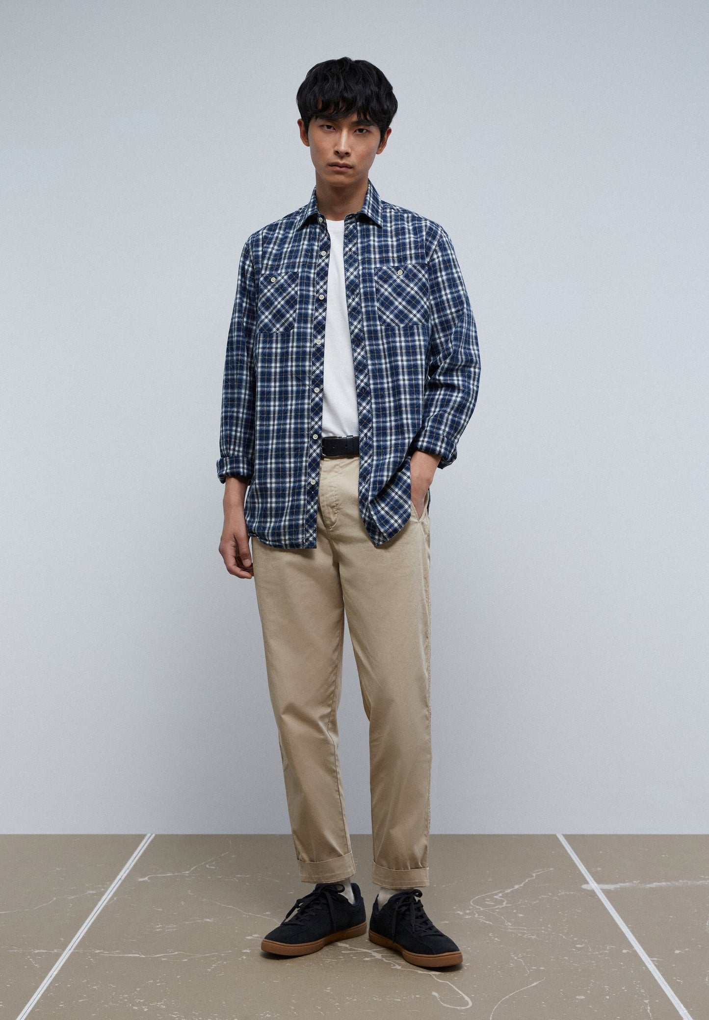 CAMISA CUADROS BOLSILLOS