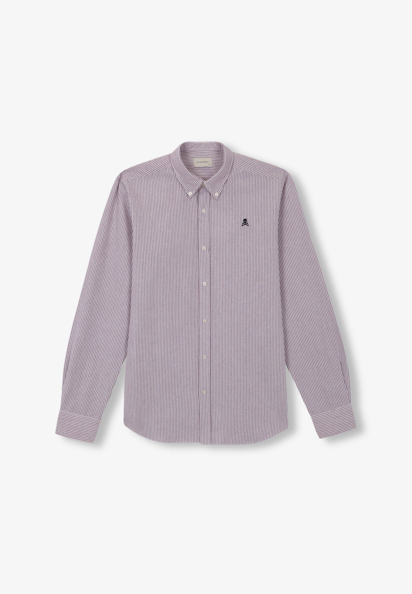 CAMISA OXFORD CALAVERA CONTRASTE