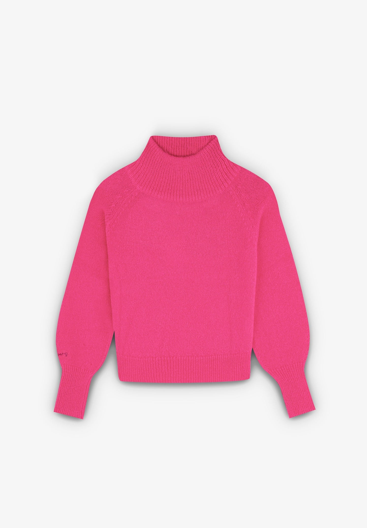 SACO PUNTO MOHAIR FLUOR