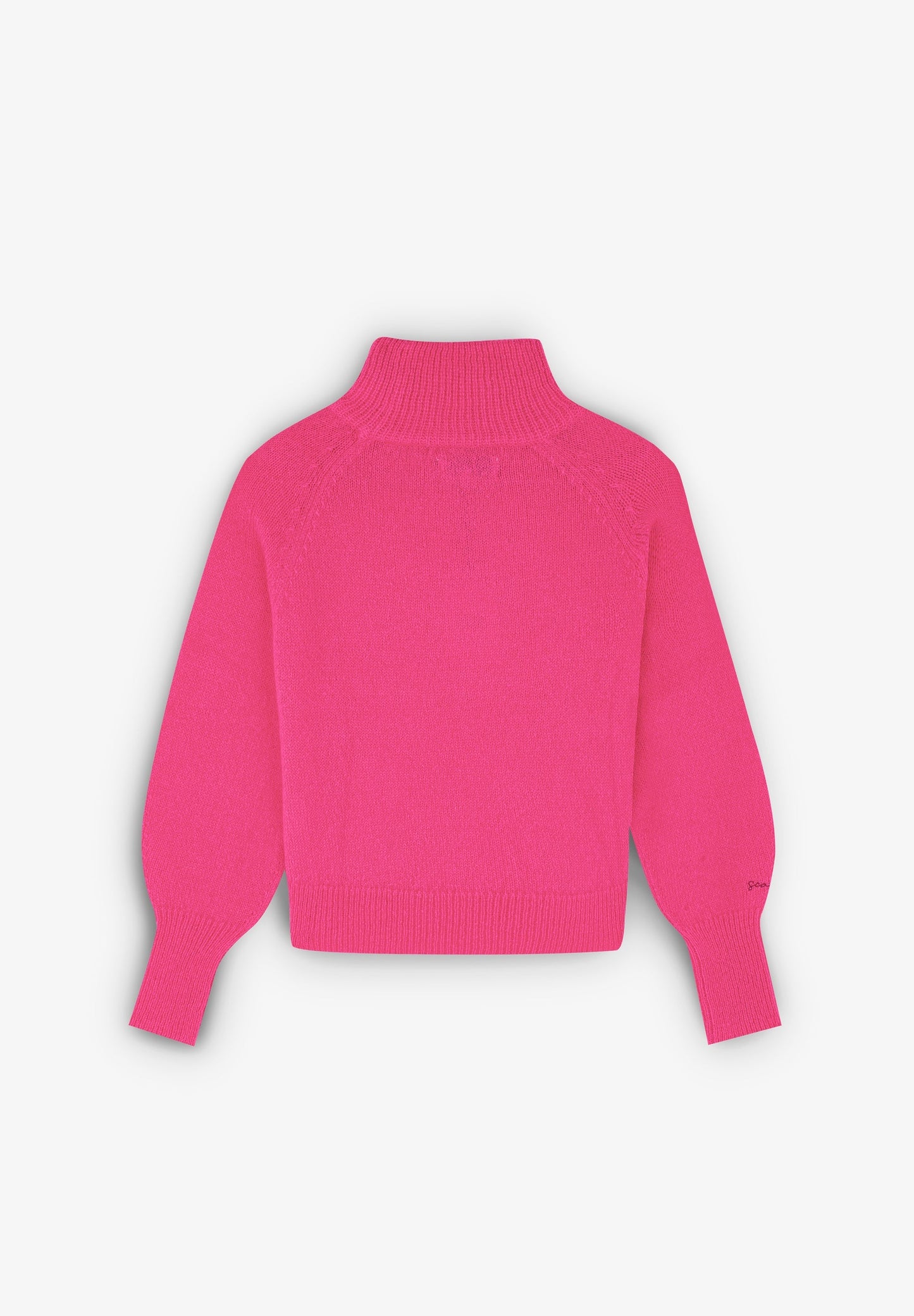 SACO PUNTO MOHAIR FLUOR