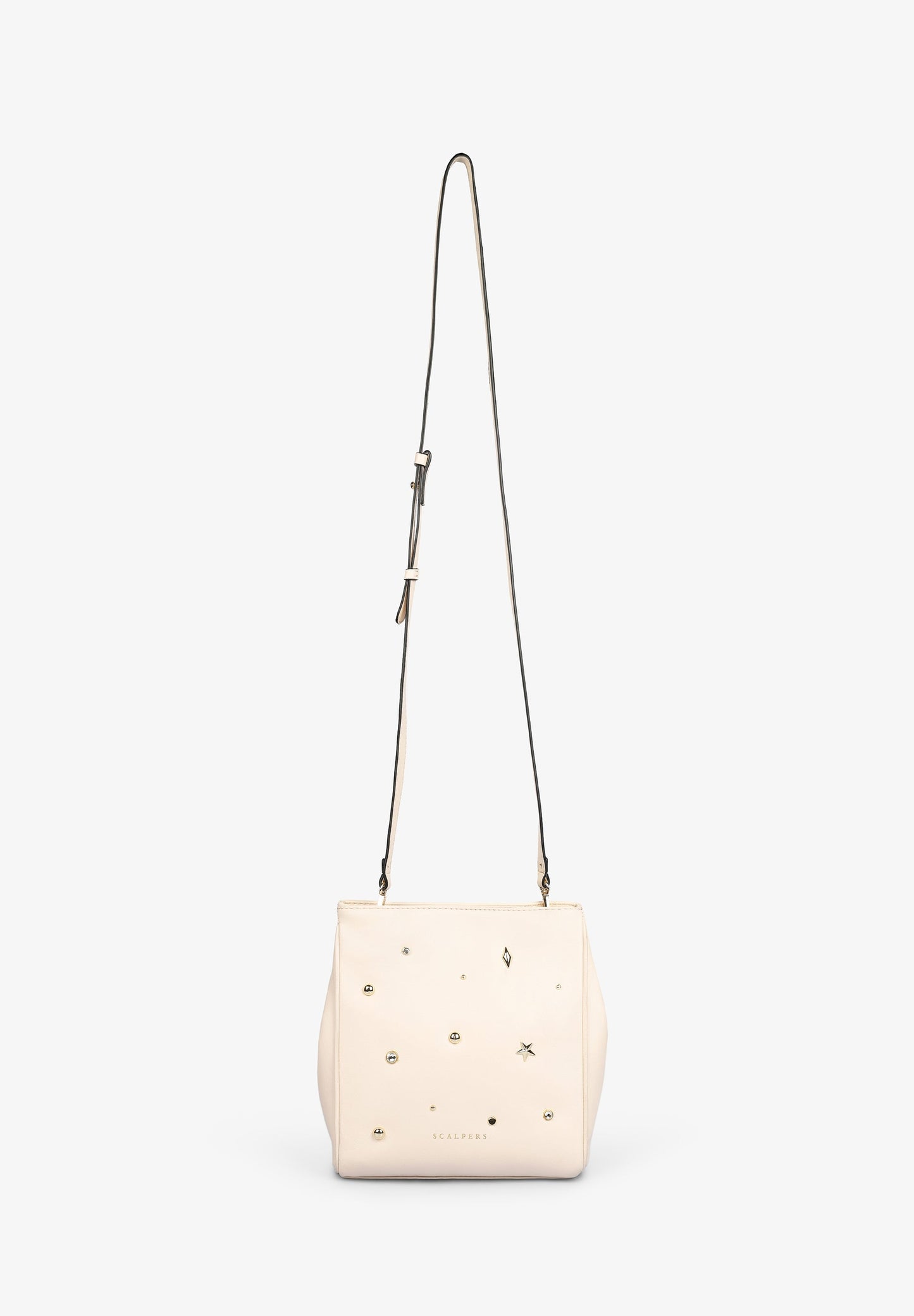 BOLSO PIEL DETALLE TACHUELAS