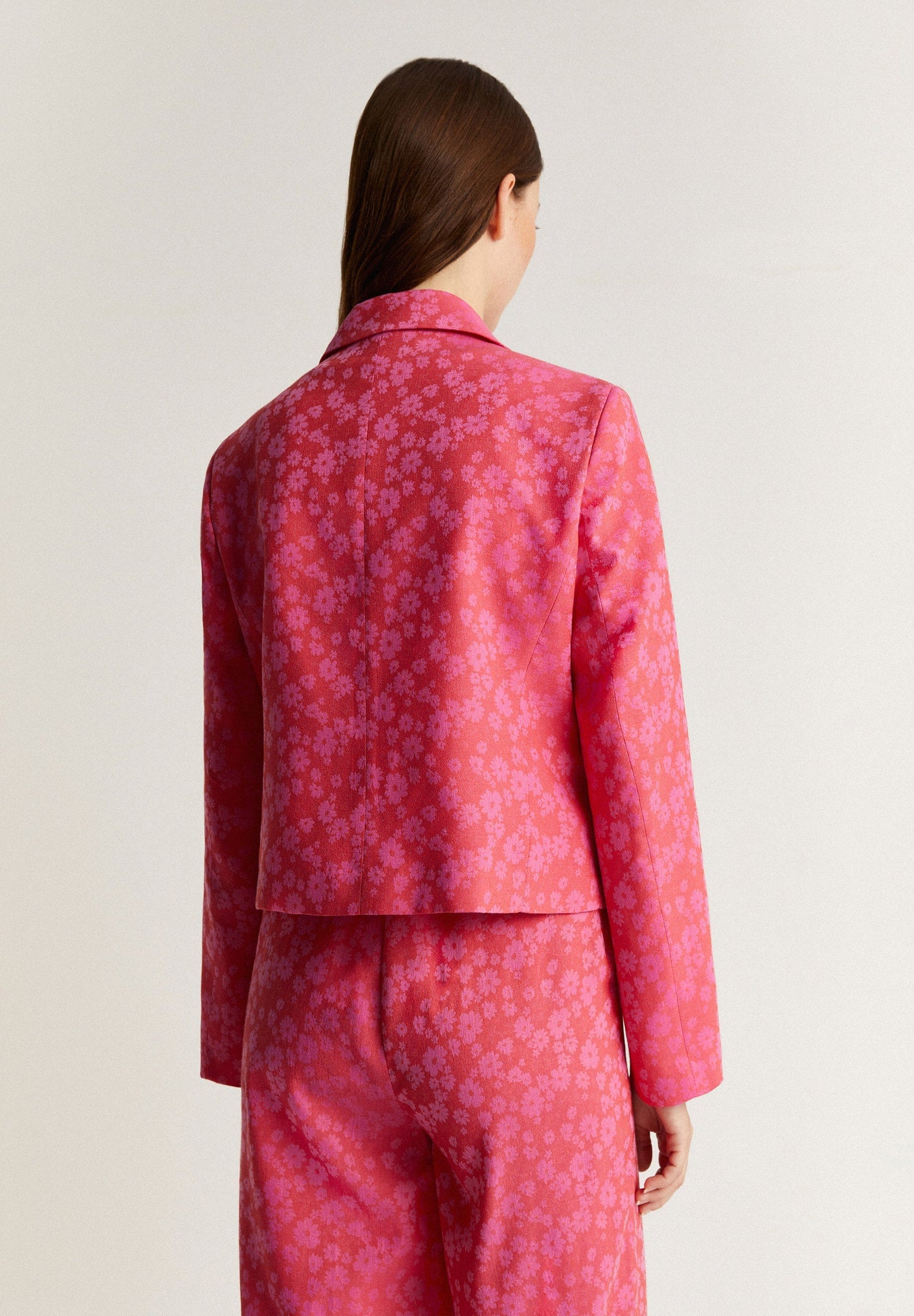 BLAZER JACQUARD FLORES