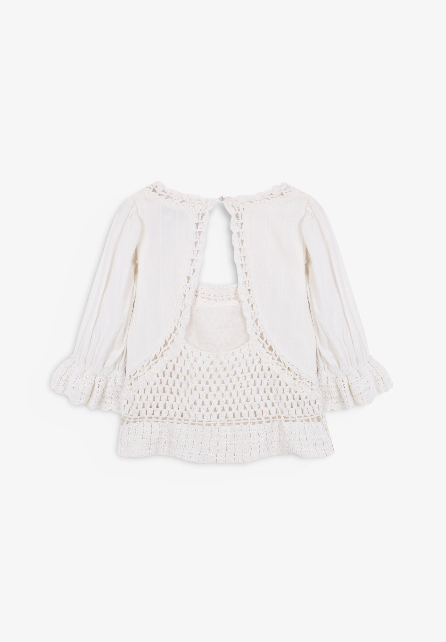 BLUSA DETALLES CROCHET