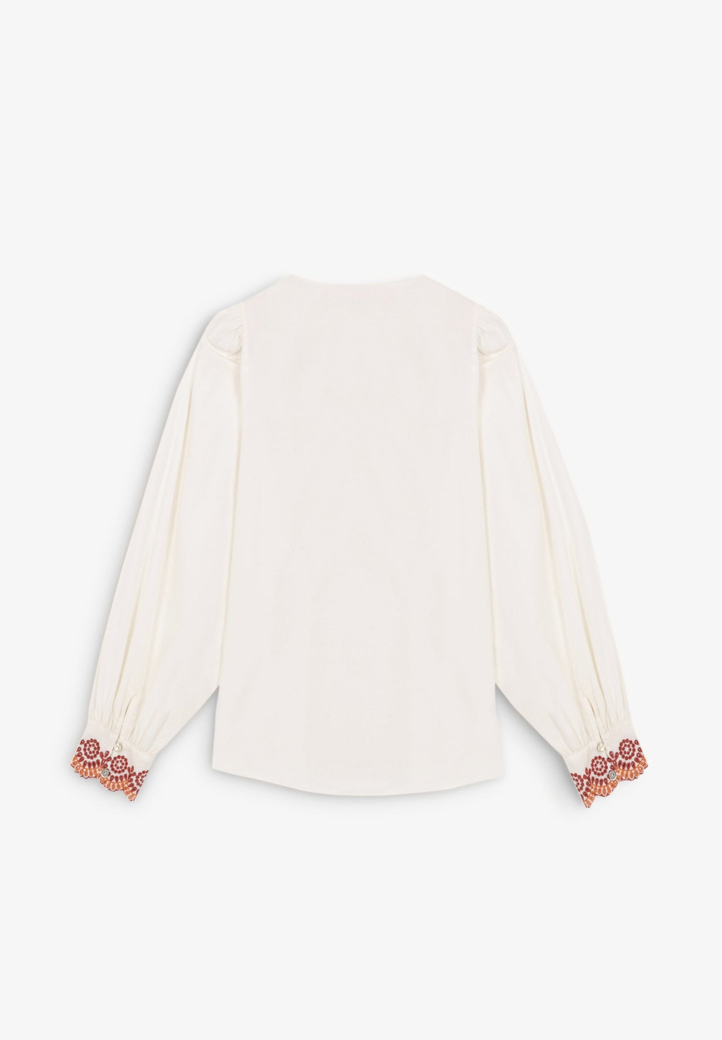 BLUSA BORDADO CONTRASTE