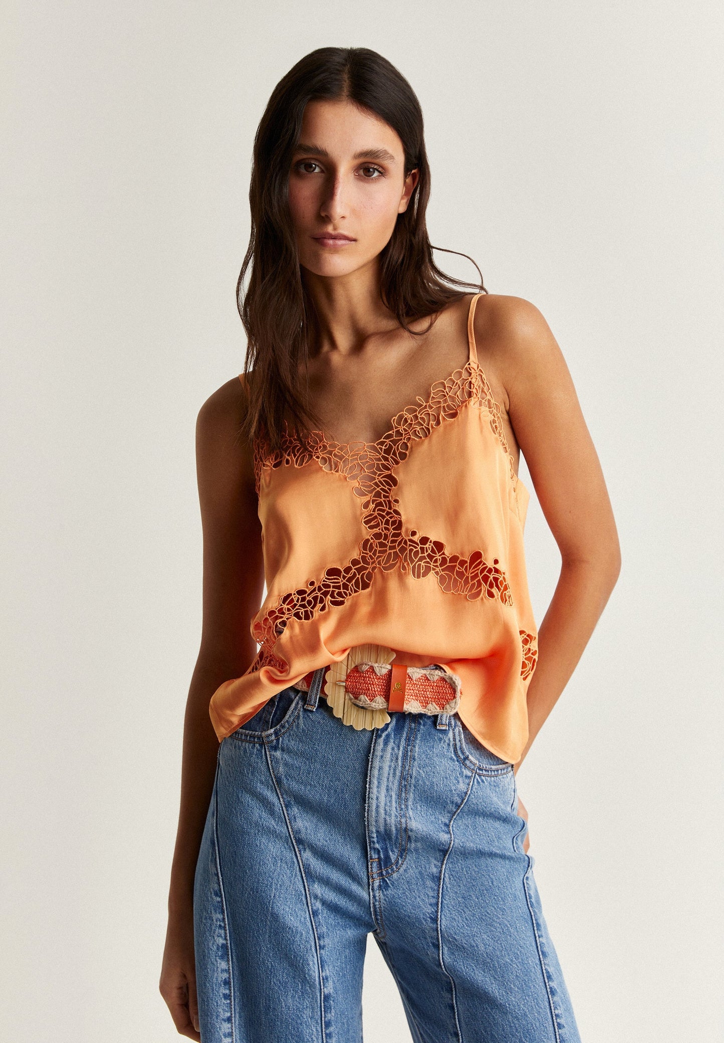 TOP LENCERO SATINADO