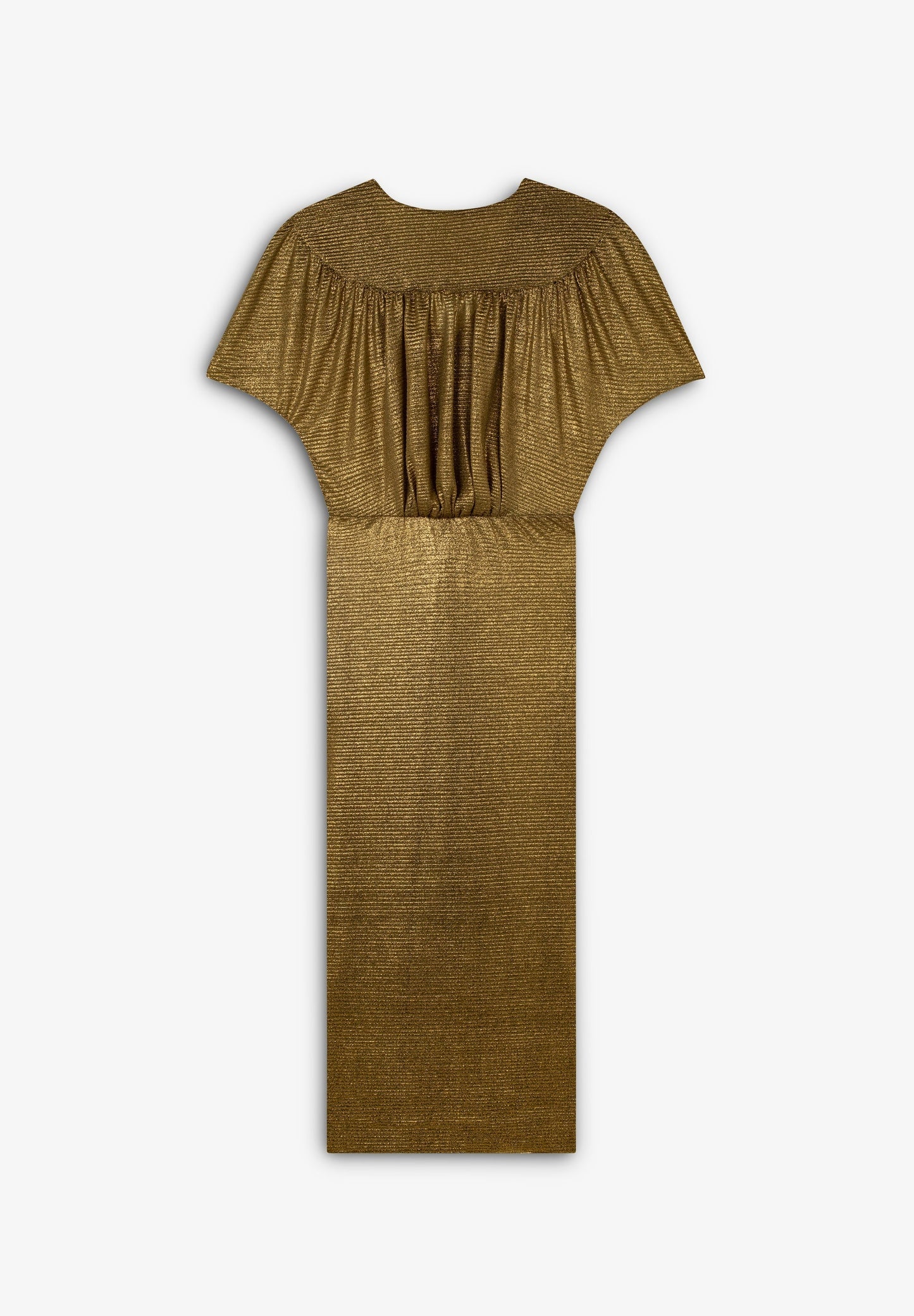 VESTIDO LUREX NUDO