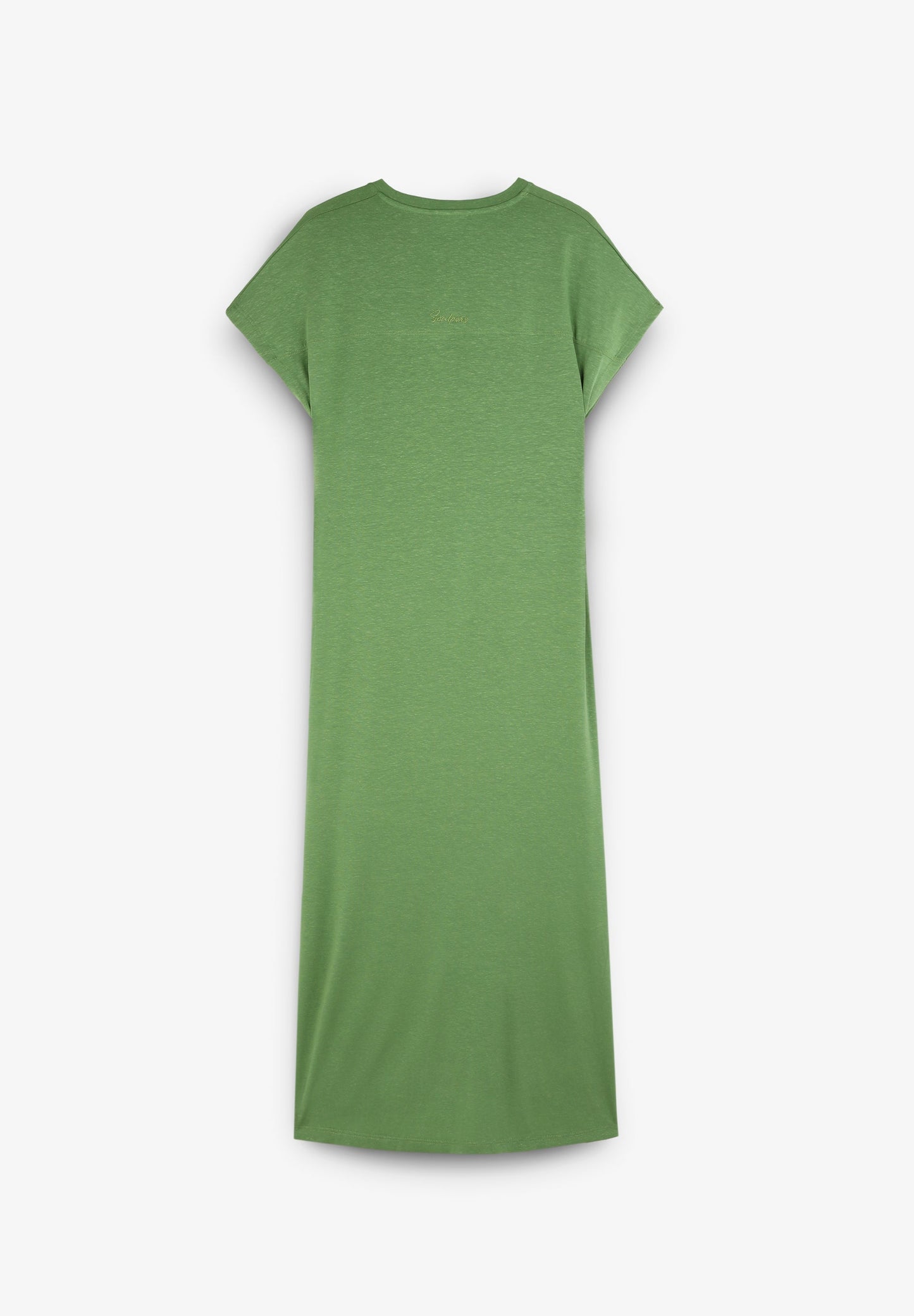 VESTIDO MIDI NUDO DELANTERO