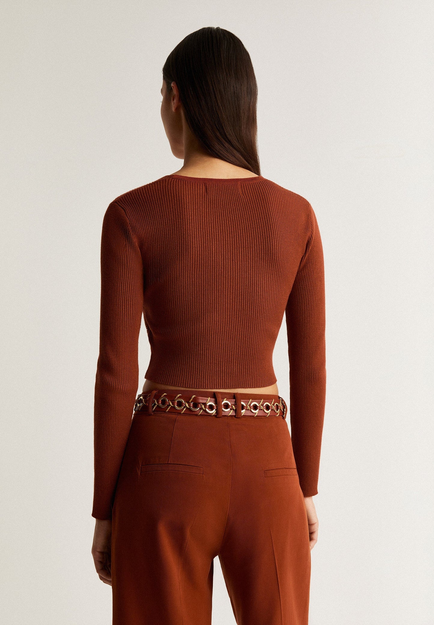 TOP CROPPED PUNTO CANALÉ