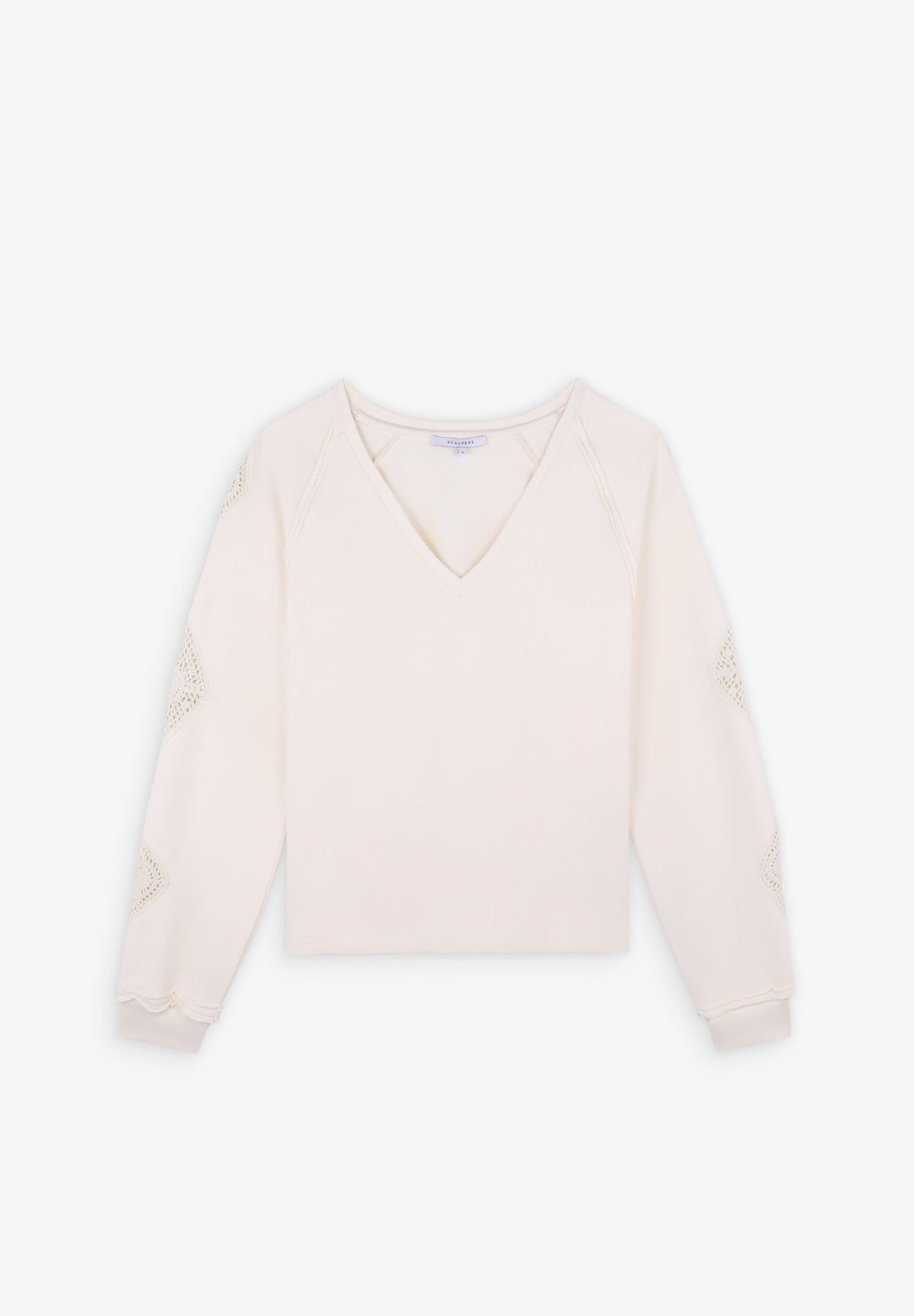 SUDADERA DETALLES CROCHET