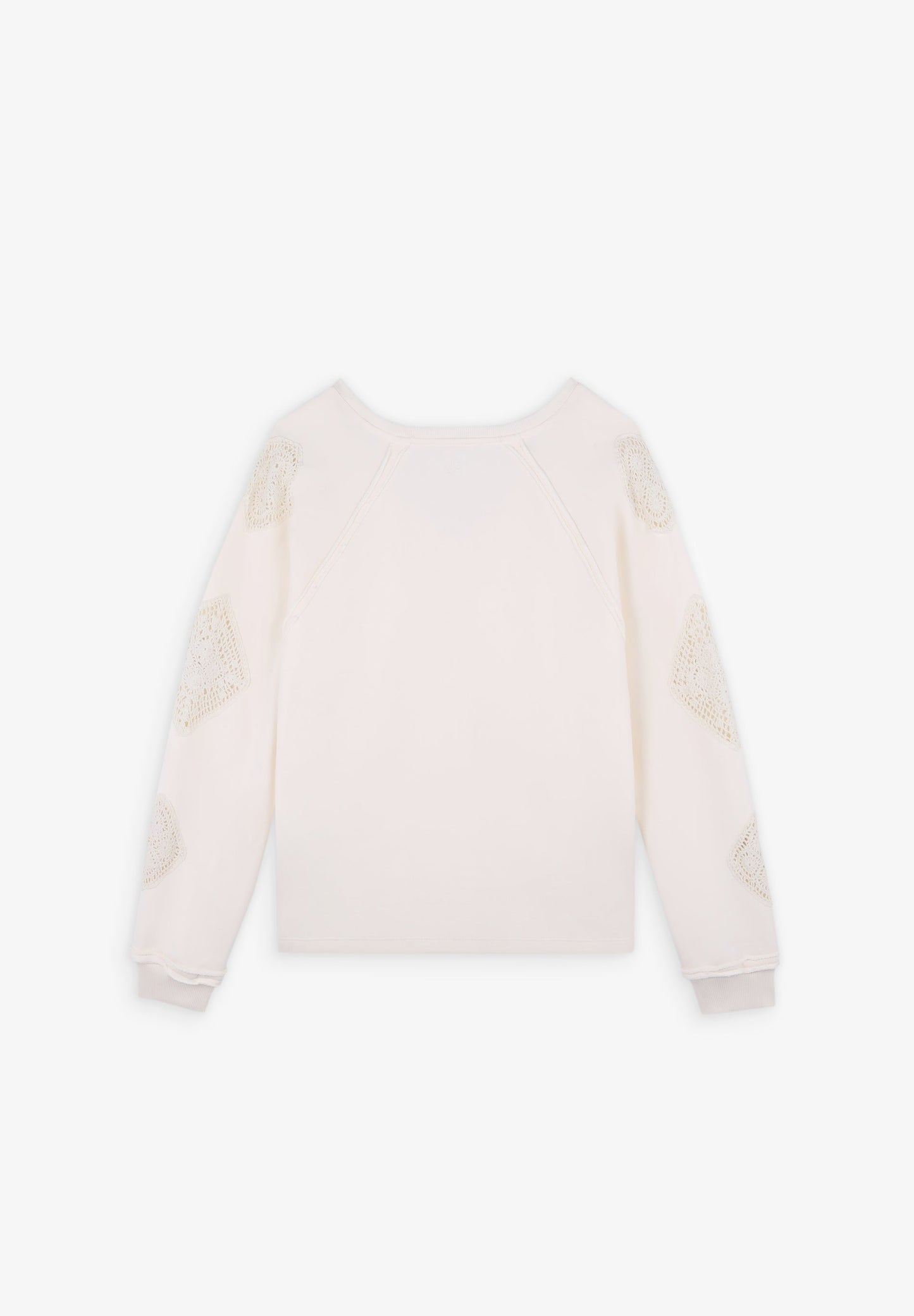 SUDADERA DETALLES CROCHET
