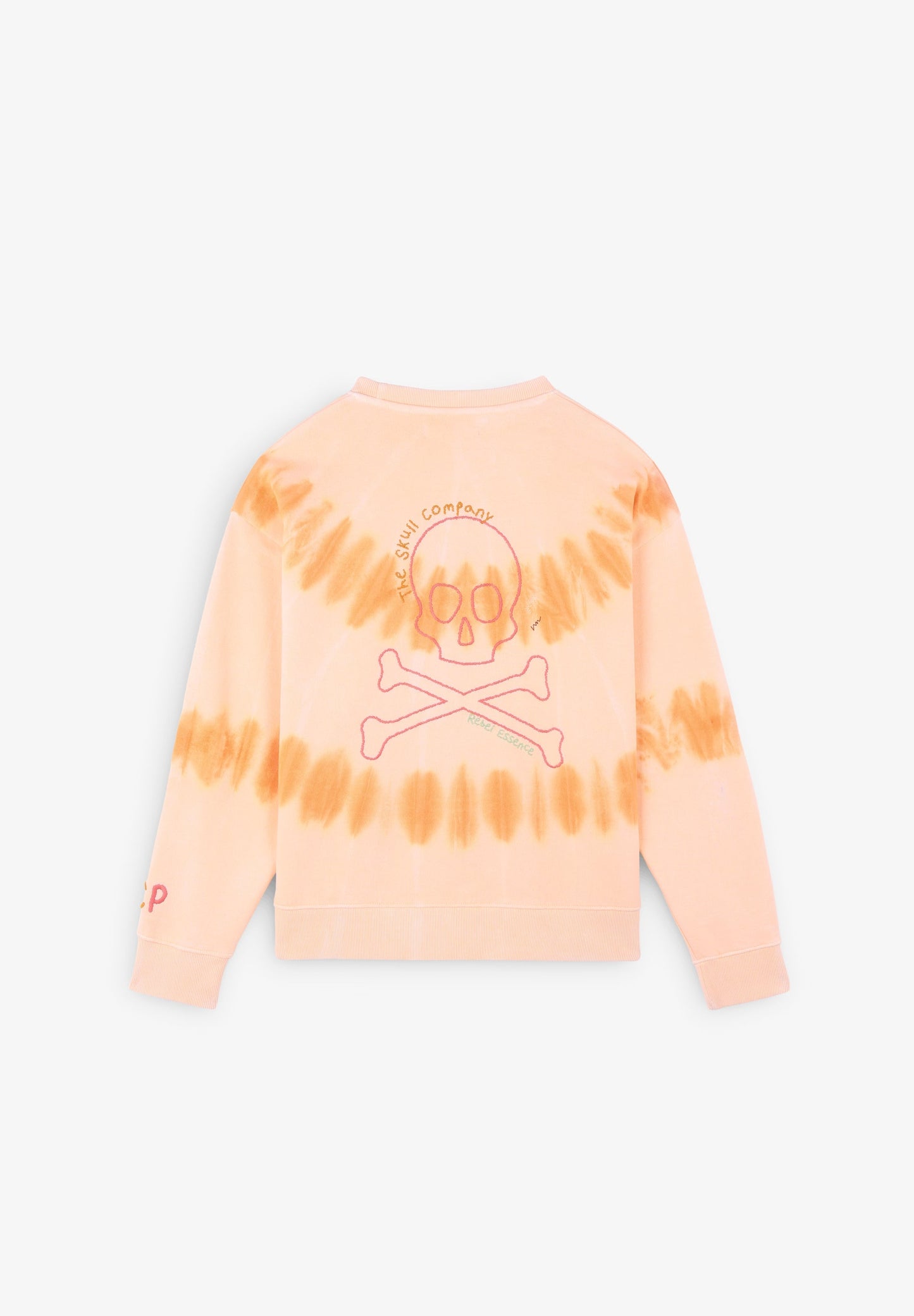 SUDADERA TIE DYE CALAVERA CONTRASTE