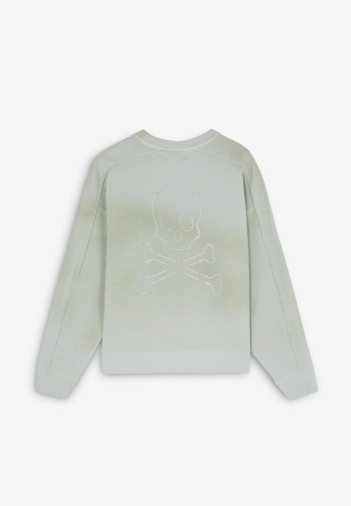 BACK SKULL DYED SWEATER